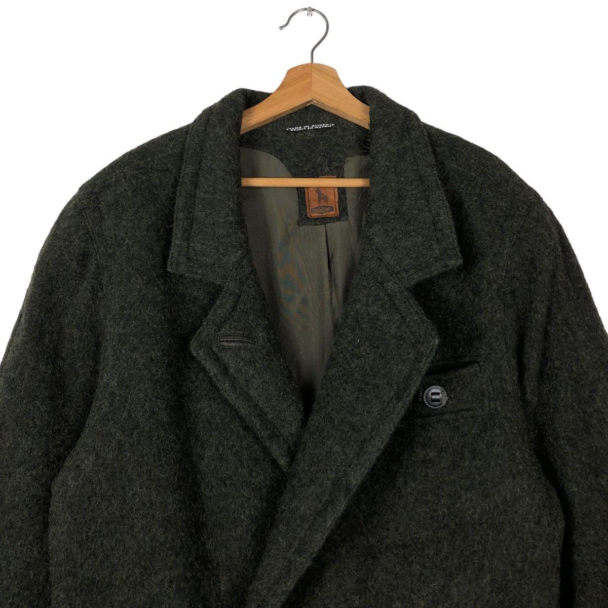 Japanese Brand 🔥90’s Vintage Wool Mohair Double Breast Jacket Steinbock Size US M / EU 48-50 / 2 - 2 Thumbnail