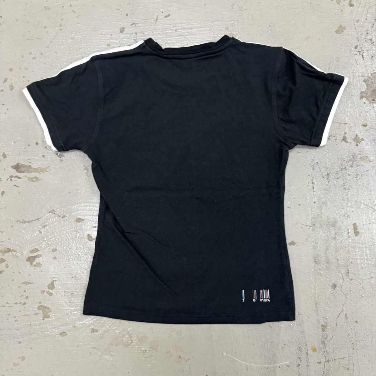 Adidas Vintage Adidas Baby Tee Lisa Black Pink Size S / US 4 / IT 40 - 6 Thumbnail