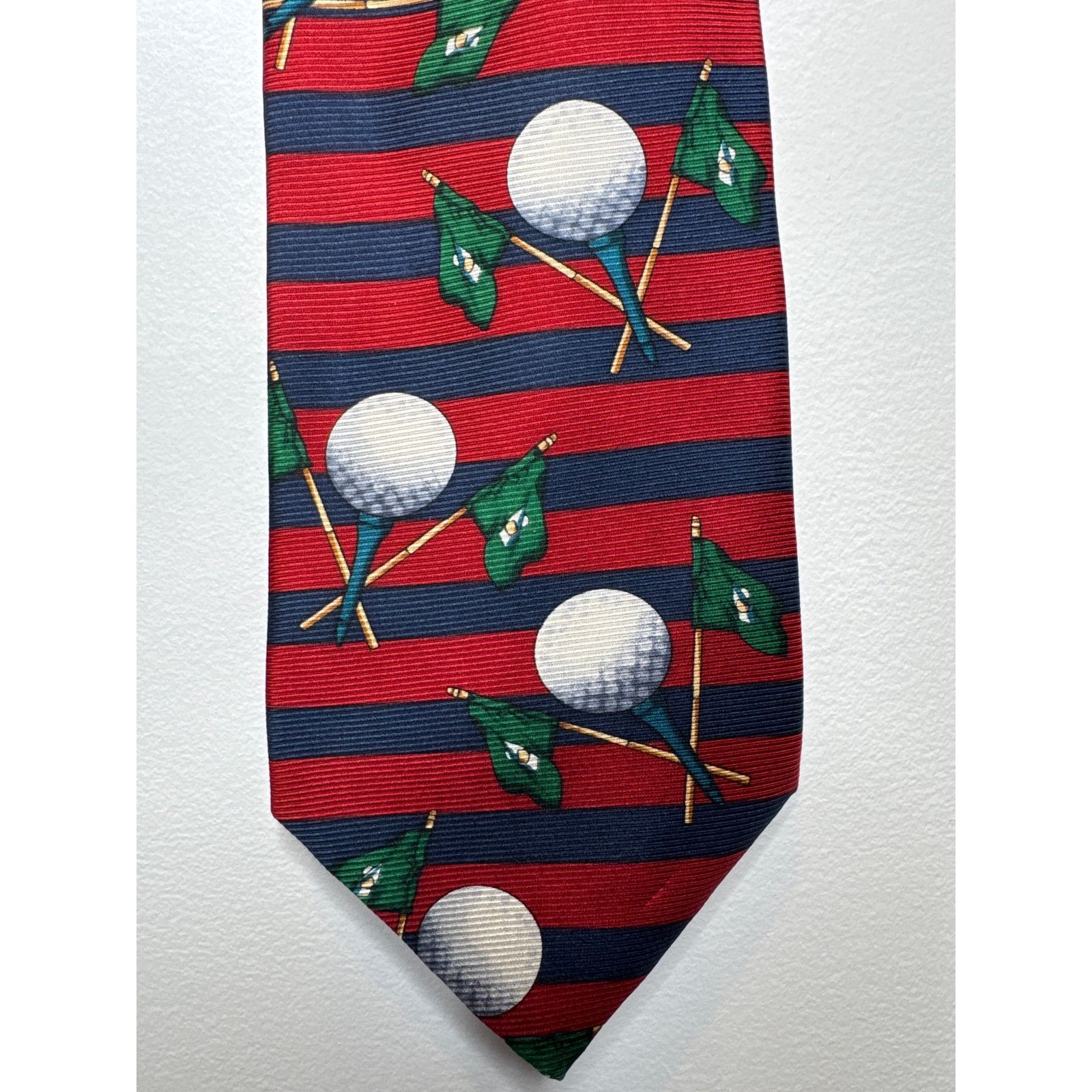 Other 1990s Golf Silk Tie Set Canterbury Museum Artifacts City-One Size ONE SIZE - 5 Thumbnail