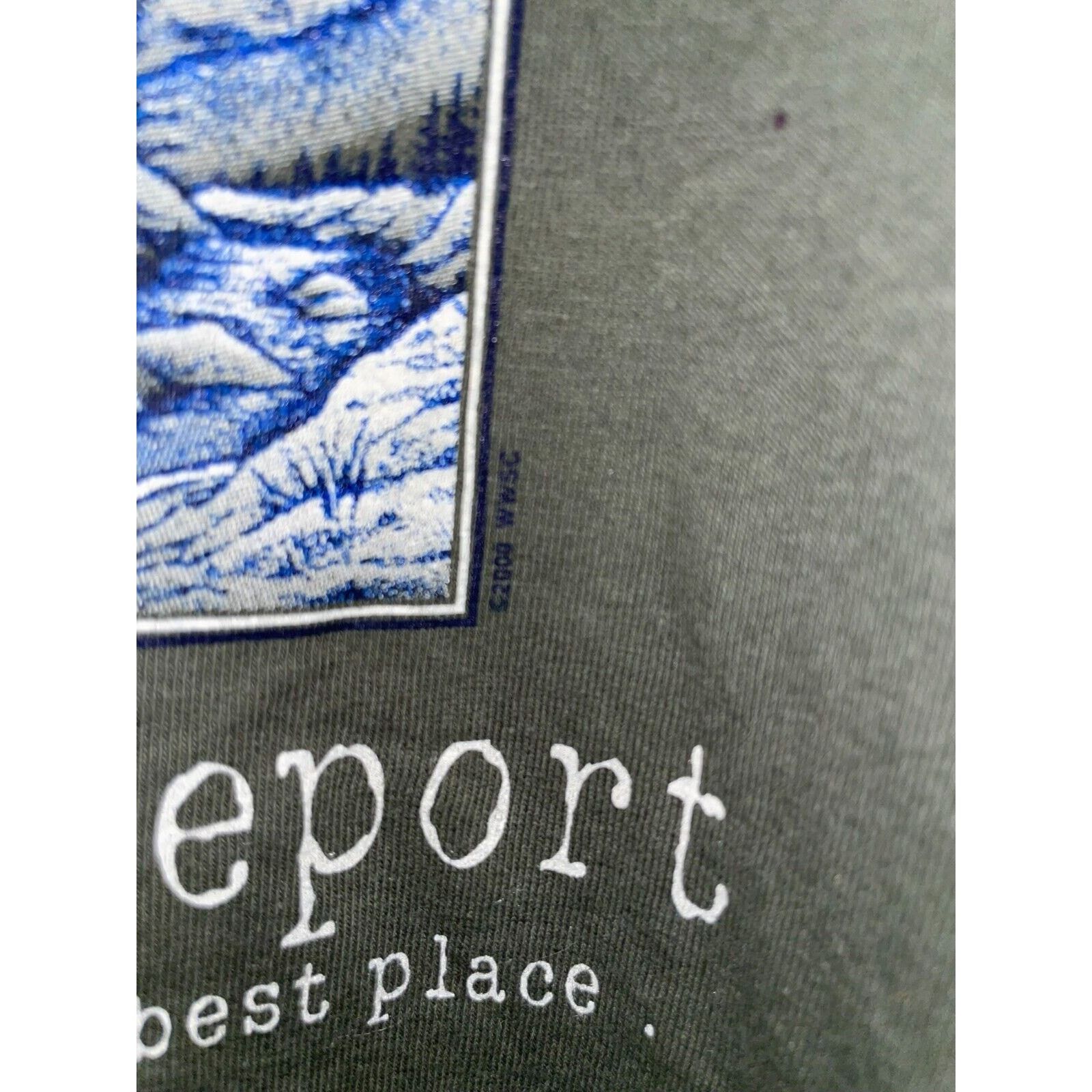 Anvil Vintage Bridgeport Shirt American Original Winter Ski 90s XL Size US XL / EU 56 / 4 - 5 Thumbnail