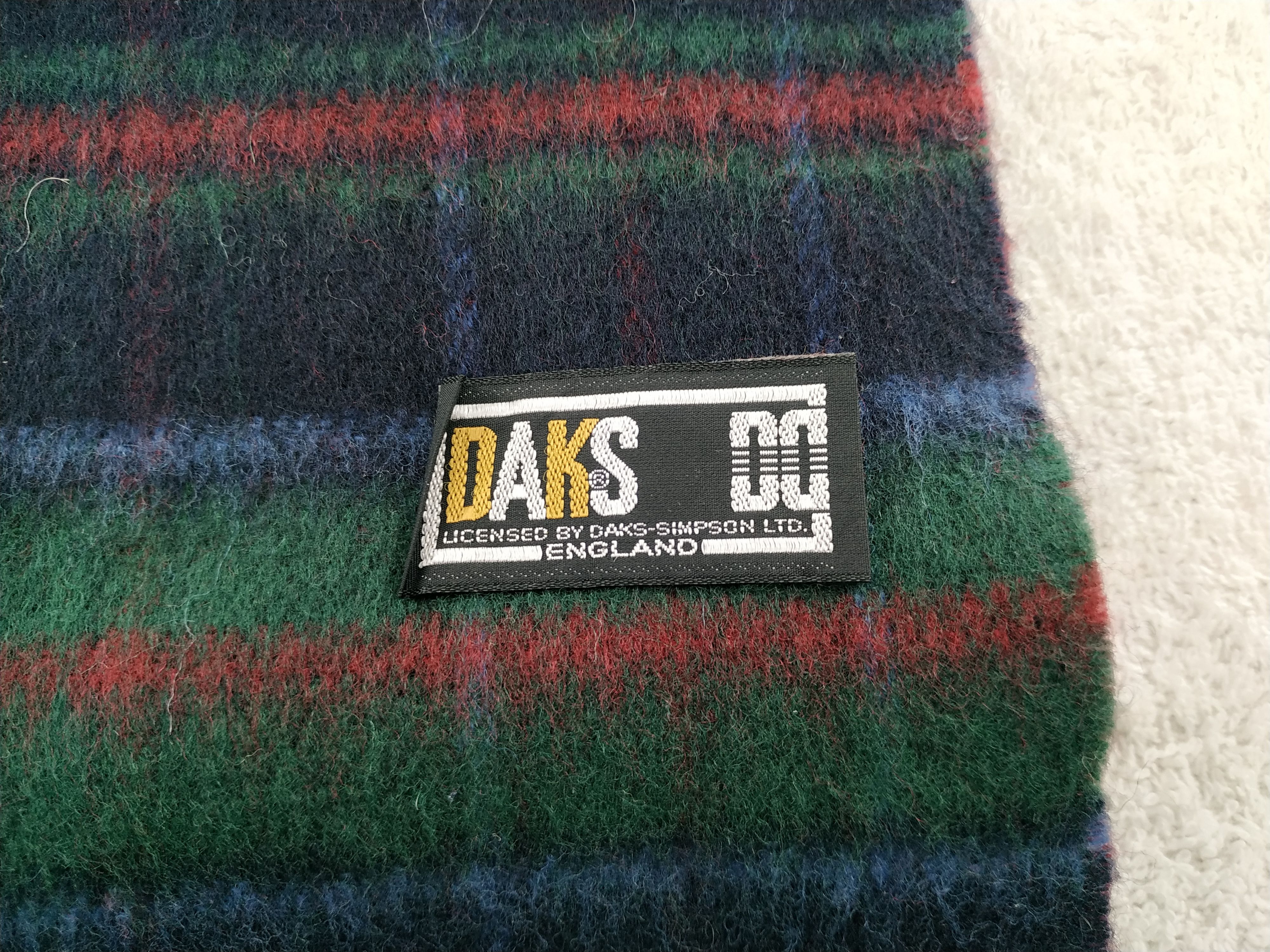 DAKS Vintage Daks Scarf/Muffler/Neckwear MF387A Size ONE SIZE - 5 Thumbnail