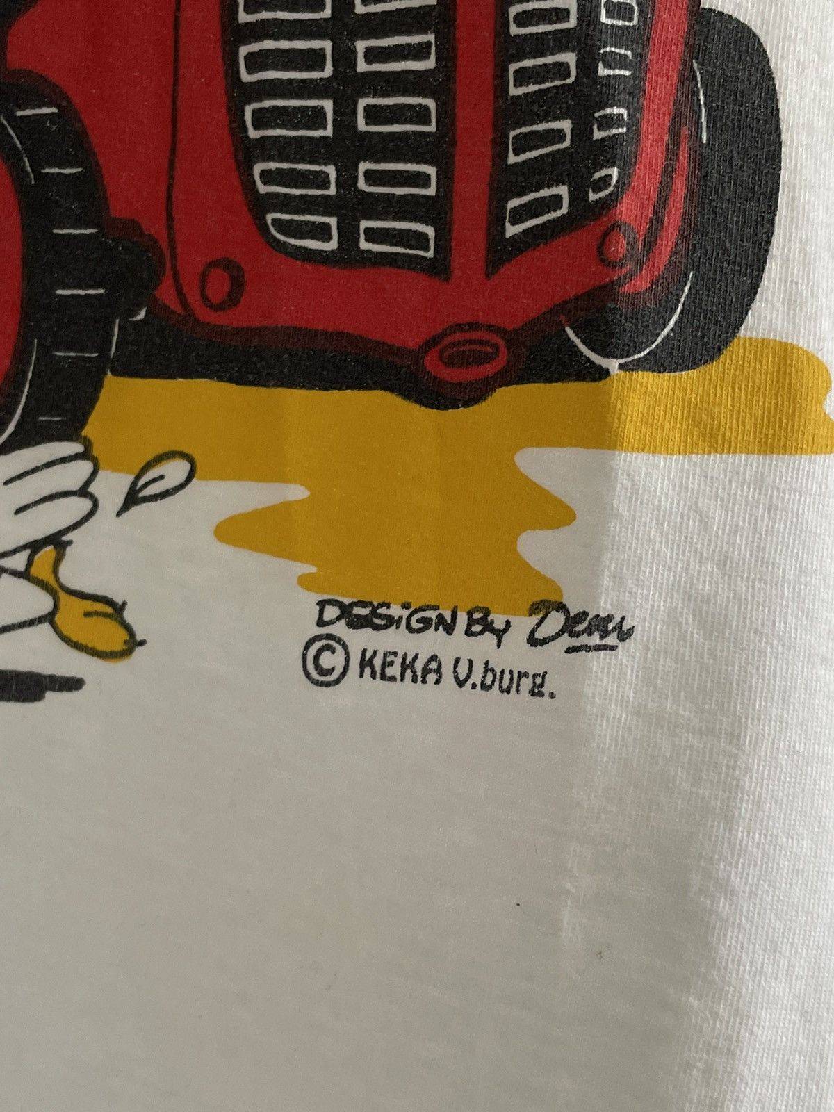 Vintage Vintage 80’s Crazy Lekker op de trekker Y2K T-Shirt Humor Size US L / EU 52-54 / 3 - 4 Thumbnail