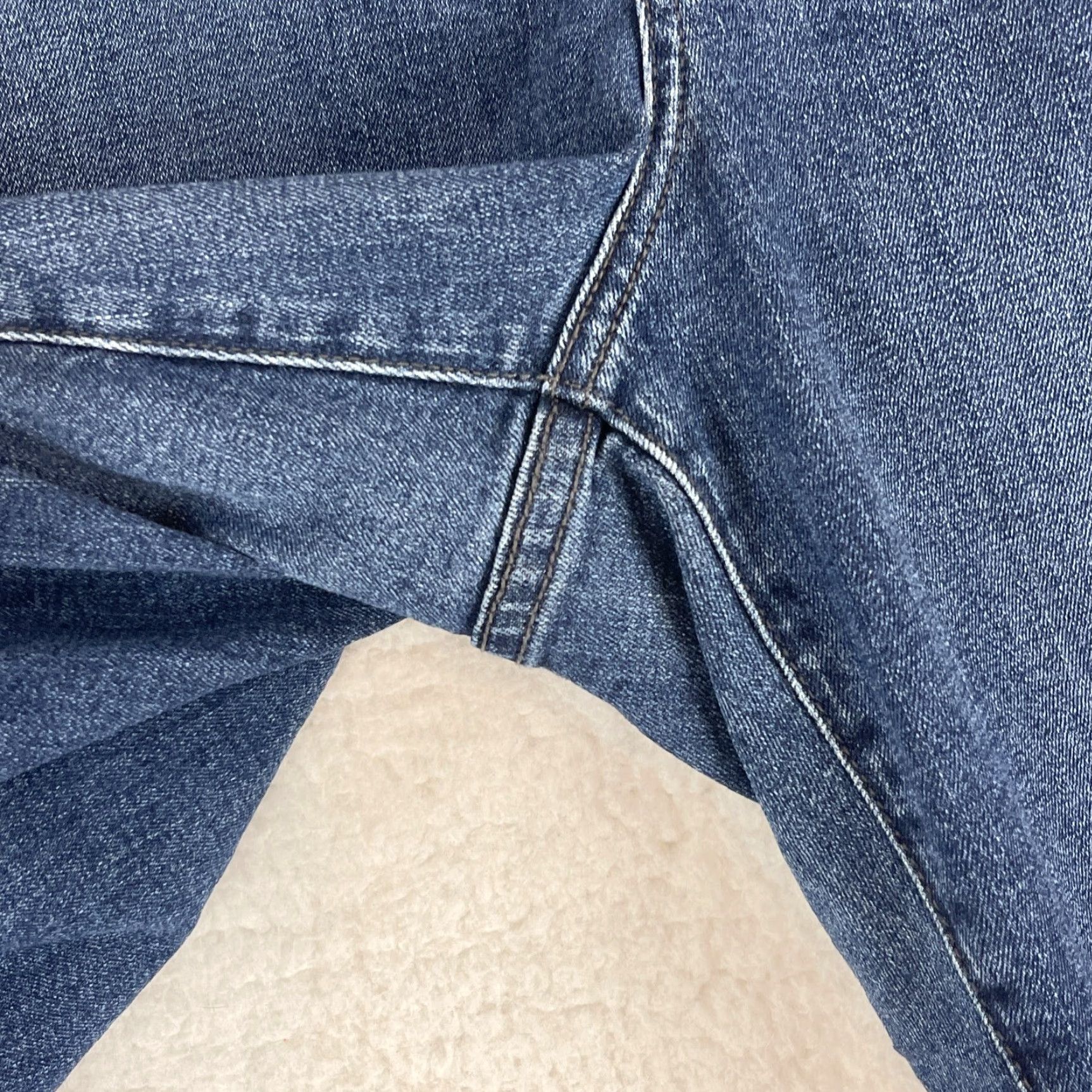 NYDJ NYDJ Lorena Boyfriend Jeans Womens Size 16W Blue Denim High-Rise 5-Pocket Regular Size 38" / US 16 / IT 52 - 7 Thumbnail