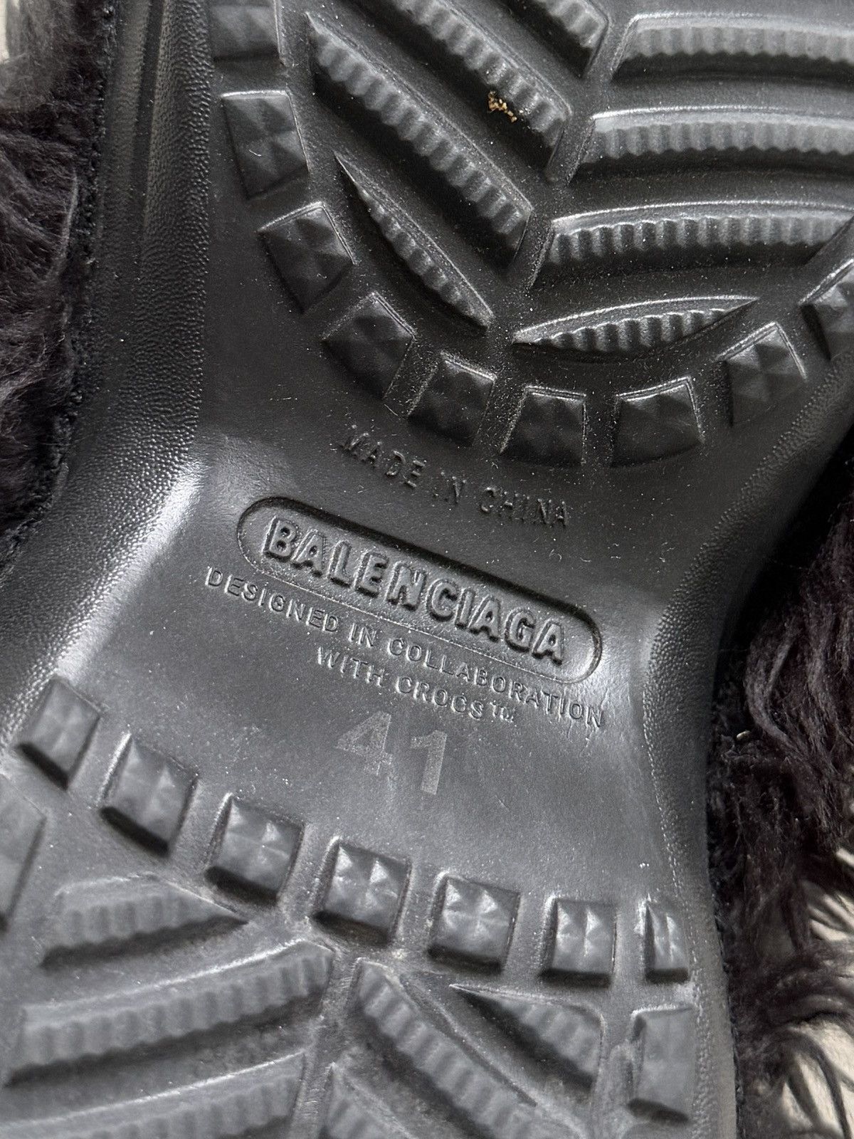 Balenciaga BB FUR CROCS Size US 8 / EU 41 - 7 Thumbnail