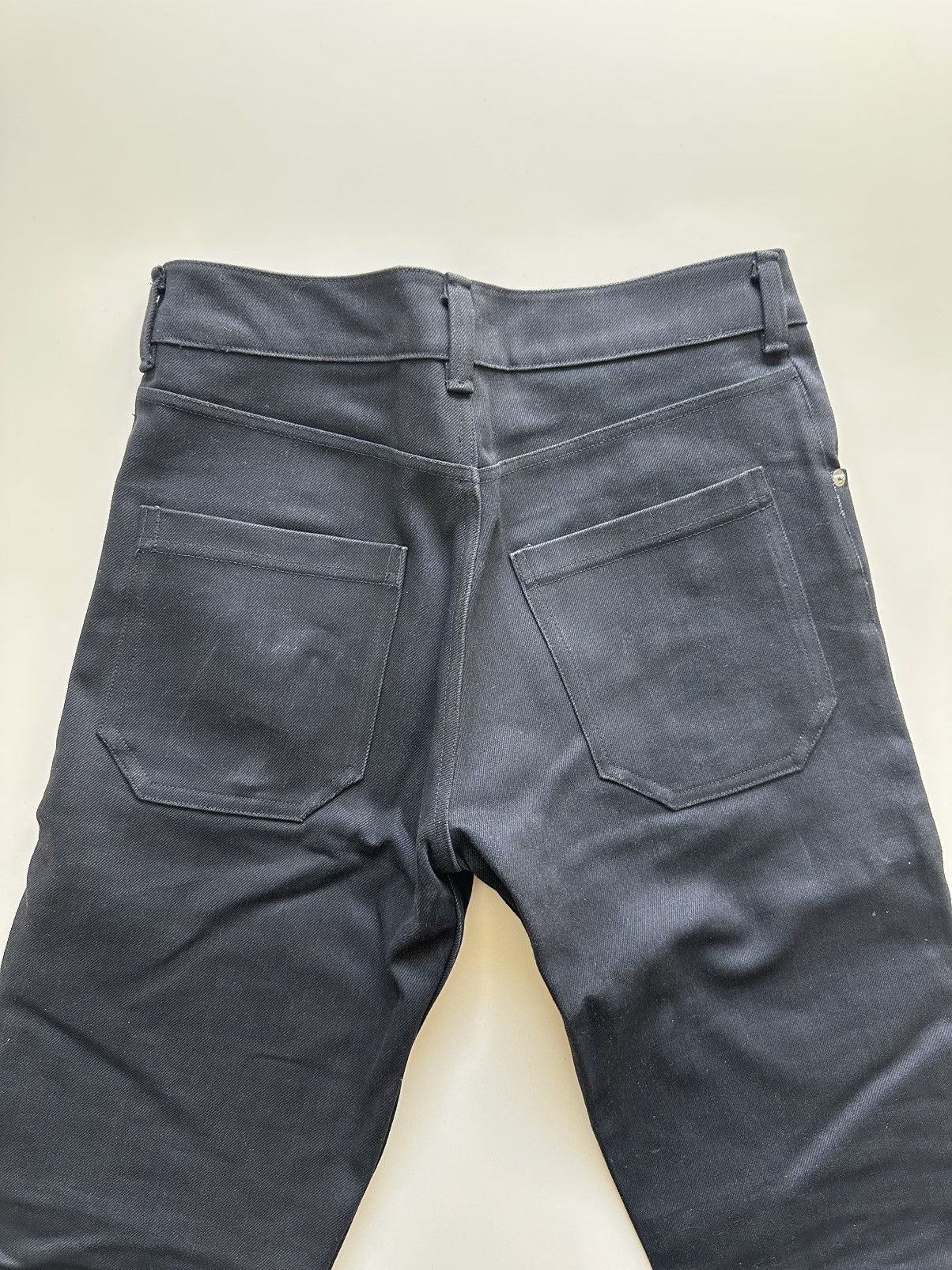 Other Custom Dior Style Black Denim Size US 29 - 3 Thumbnail