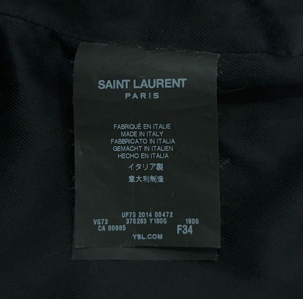 Saint Laurent Paris Saint Laurent Teddy Jacket Size US XXS / EU 40 - 8 Thumbnail