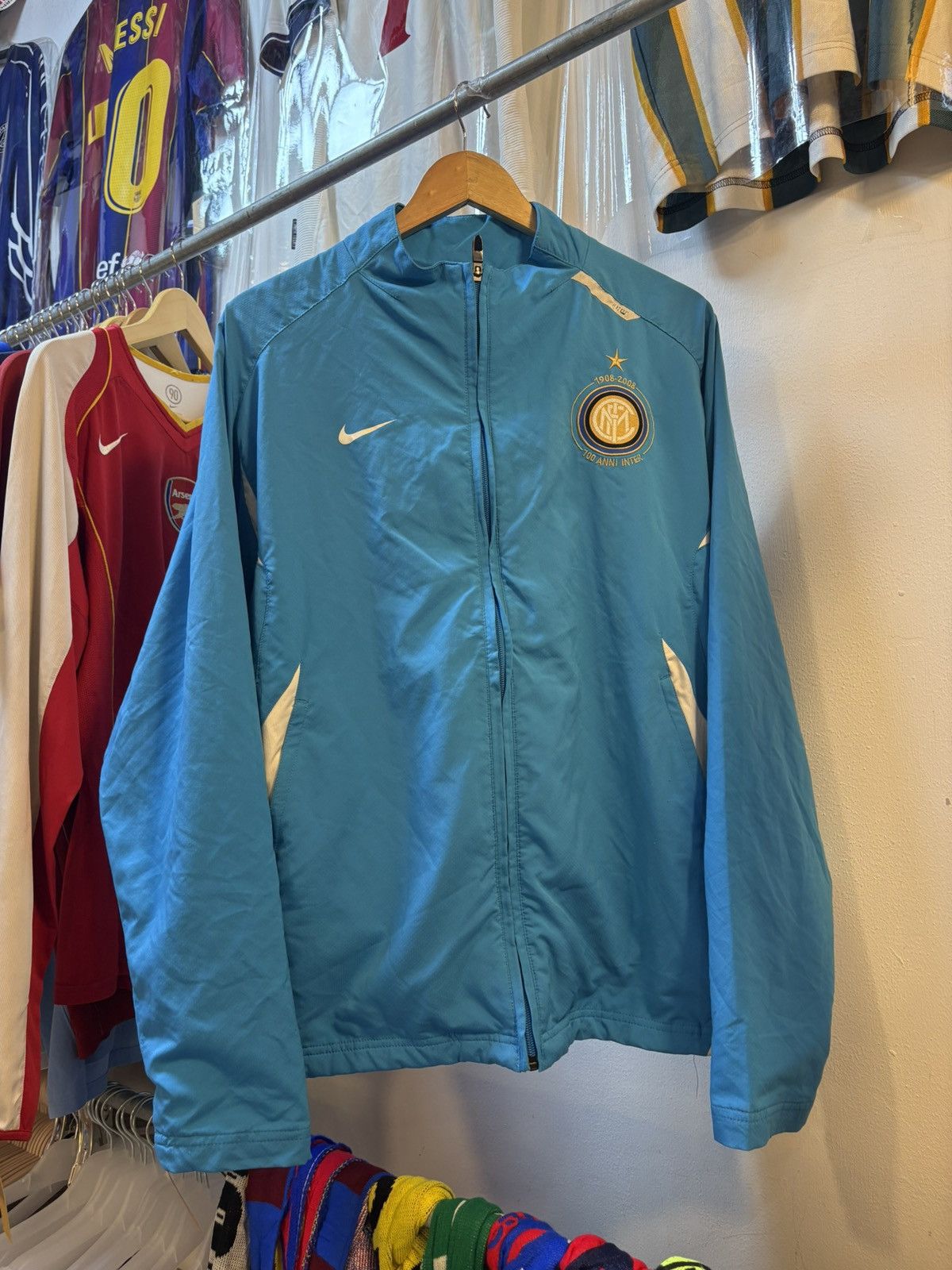 Nike Vintage Y2K Inter Milan Tracksuit Size US L / EU 52-54 / 3 - 1 Thumbnail
