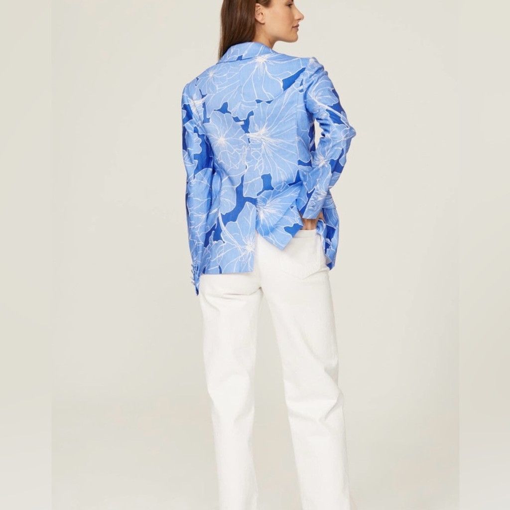 MILLY Milly Avery Waterlily Blazer Size S / US 4 / IT 40 - 3 Thumbnail