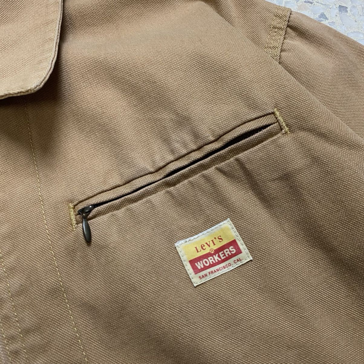 Levi's × Levi's Vintage Clothing × Vintage Vintage 90s levis worker jacket Size US L / EU 52-54 / 3 - 3 Thumbnail