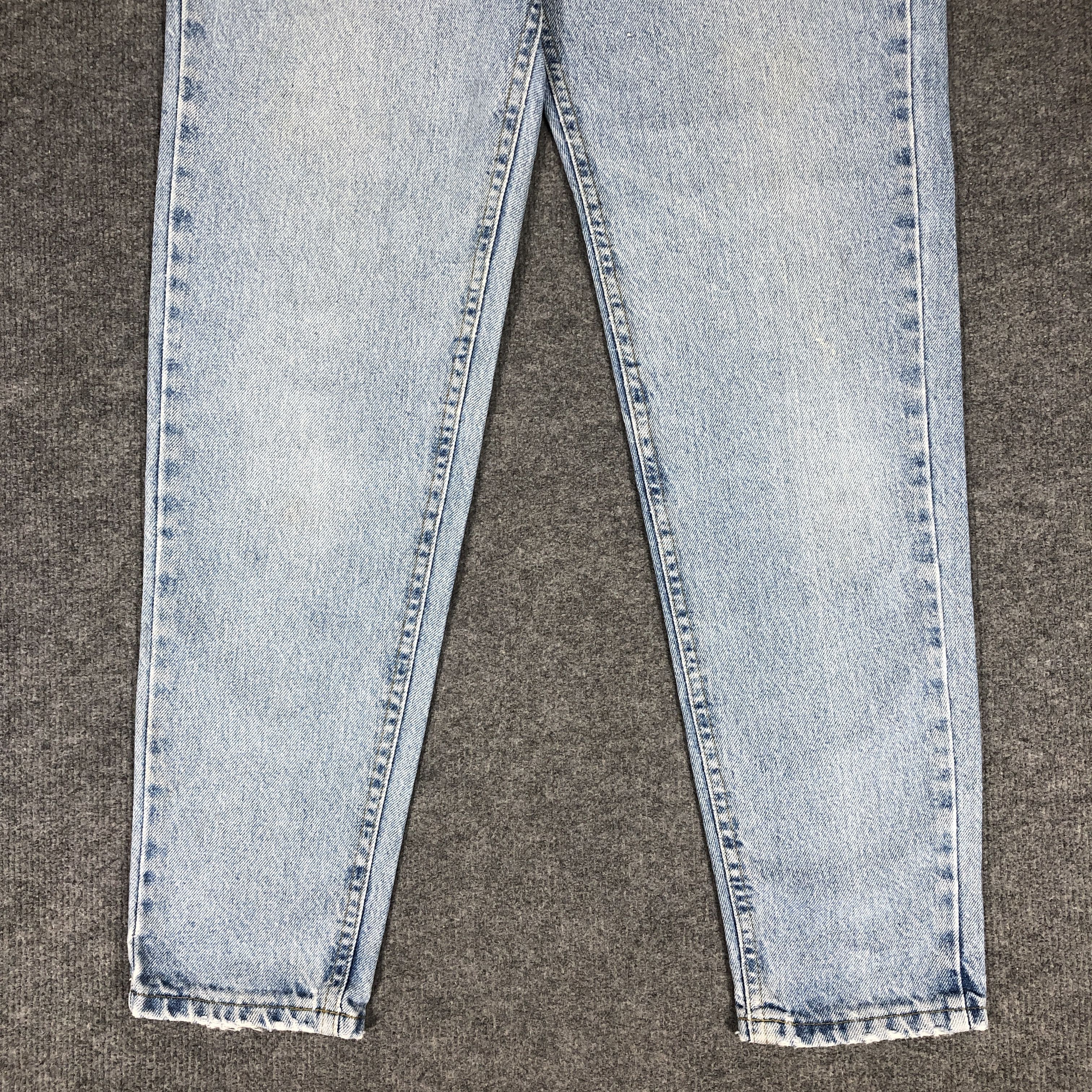 Lee × Vintage Womens 90s Vintage Lee Jeans Light Blue Wash L886W Size 27" / US 4 / IT 40 - 3 Thumbnail