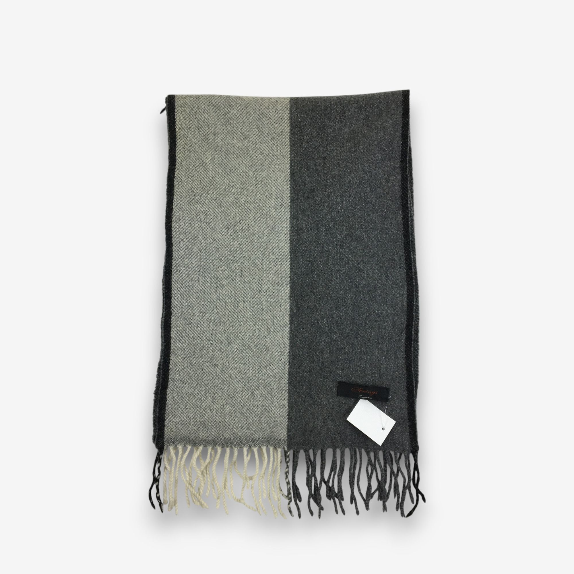 Vintage Vintage Strings Scarf Muffler Wool Cashmere Scarves Size ONE SIZE - 2 Thumbnail