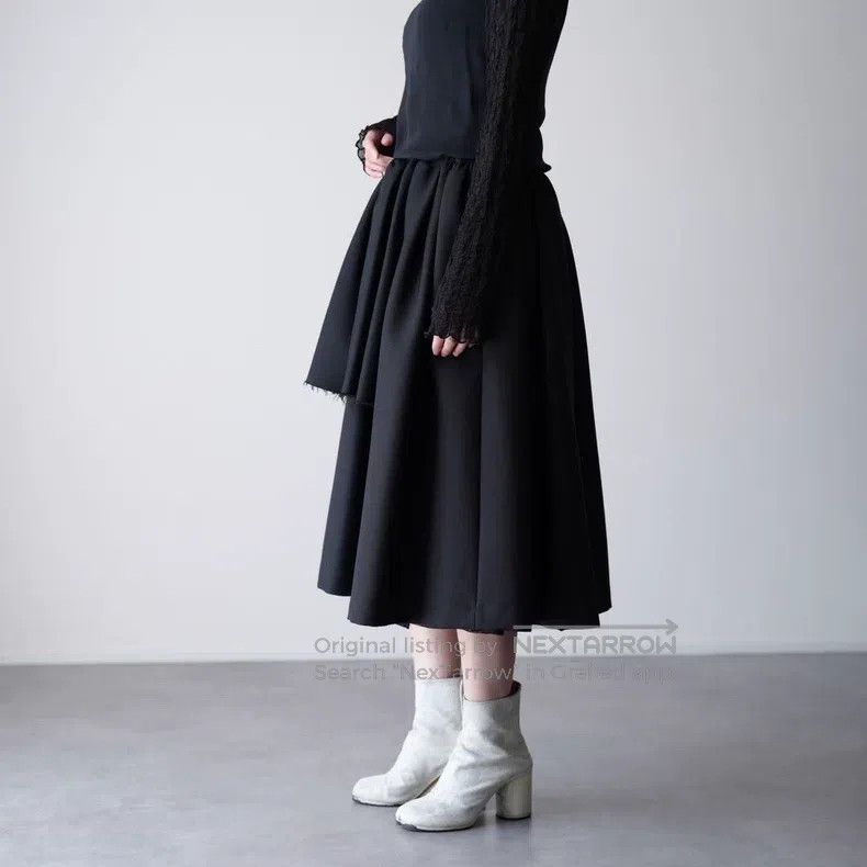Comme des Garcons Comme Des Garcons size XS Patchwork A-line Pleated Elastic Size 23" - 2 Thumbnail