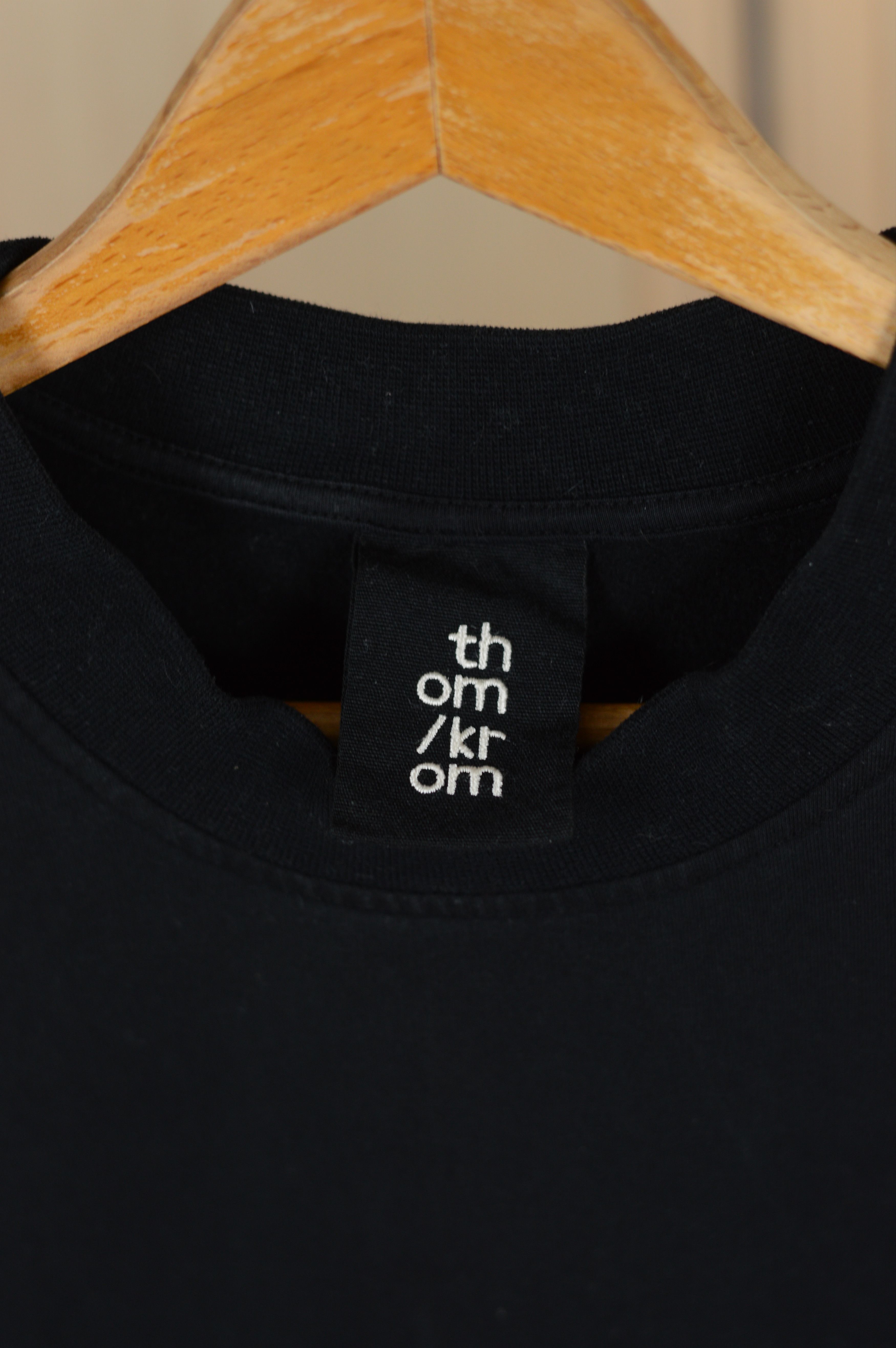 Thom Krom Thom Krom Asymmetric Stitches Black Sweatshirt Size US M / EU 48-50 / 2 - 4 Thumbnail