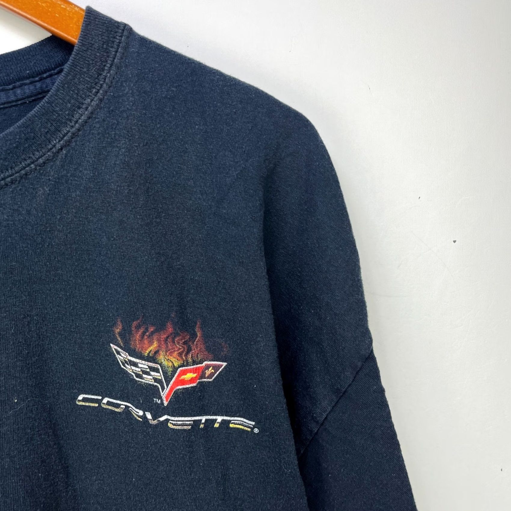 Vintage VINTAGE Chevrolet Corvette C6 Flames Racing T Shirt 2XL Size US XXL / EU 58 / 5 - 5 Thumbnail
