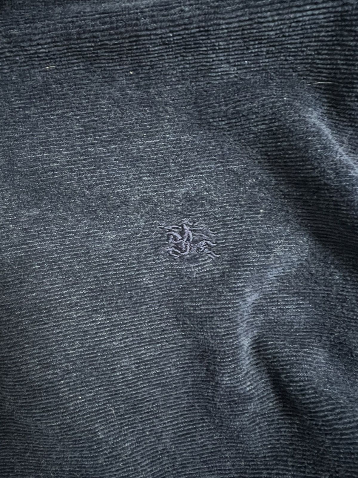 Burberry Burberry blue thick cotton polo shirt M Size US M / EU 48-50 / 2 - 4 Thumbnail
