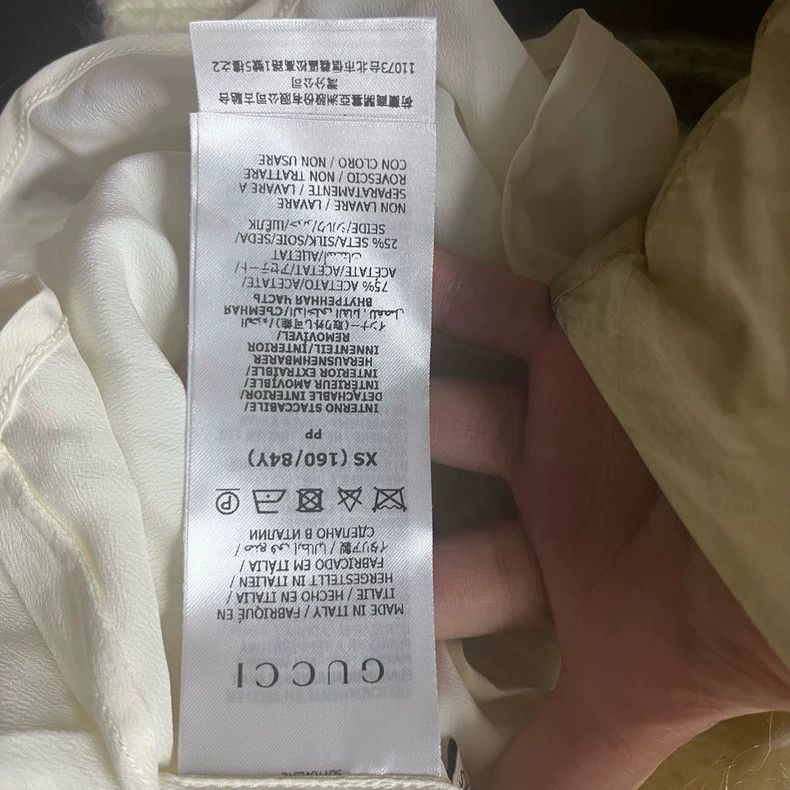 Gucci Gucci Ivory white horsehair knitted sweater 2504-Nextarrow Size XS / US 0-2 / IT 36-38 - 7 Thumbnail