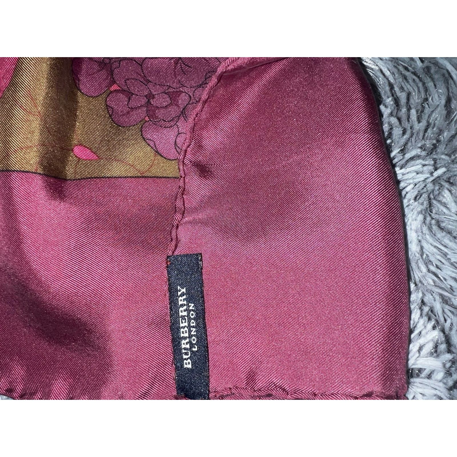 Burberry Burberry London Silk Scarf Women made in italy rare Size ONE SIZE - 3 Thumbnail