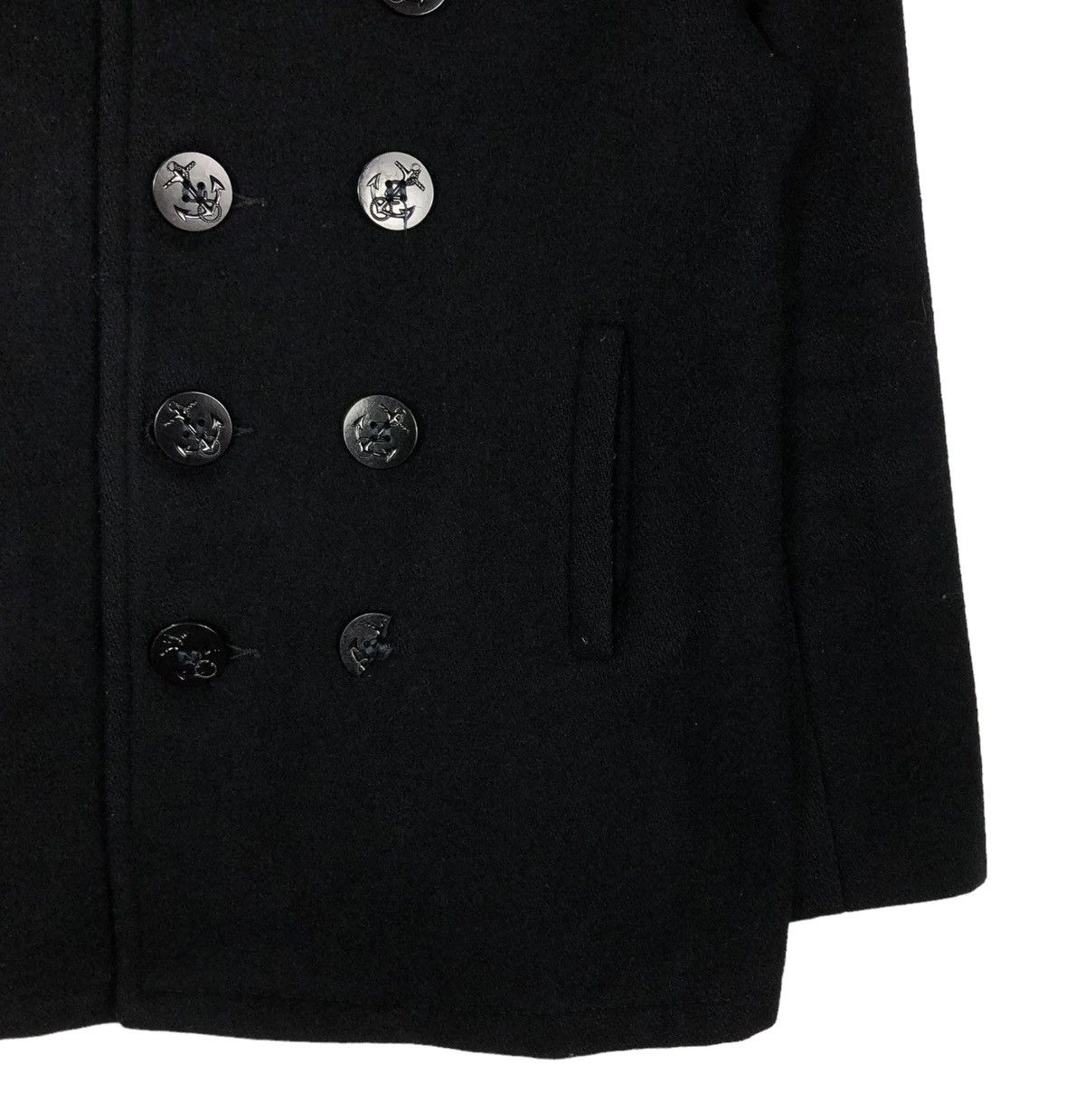 Schott 🔥DOUBLE BREAST WOOL PEA JACKET US 740N SCHOTT USA Size US S / EU 44-46 / 1 - 5 Thumbnail