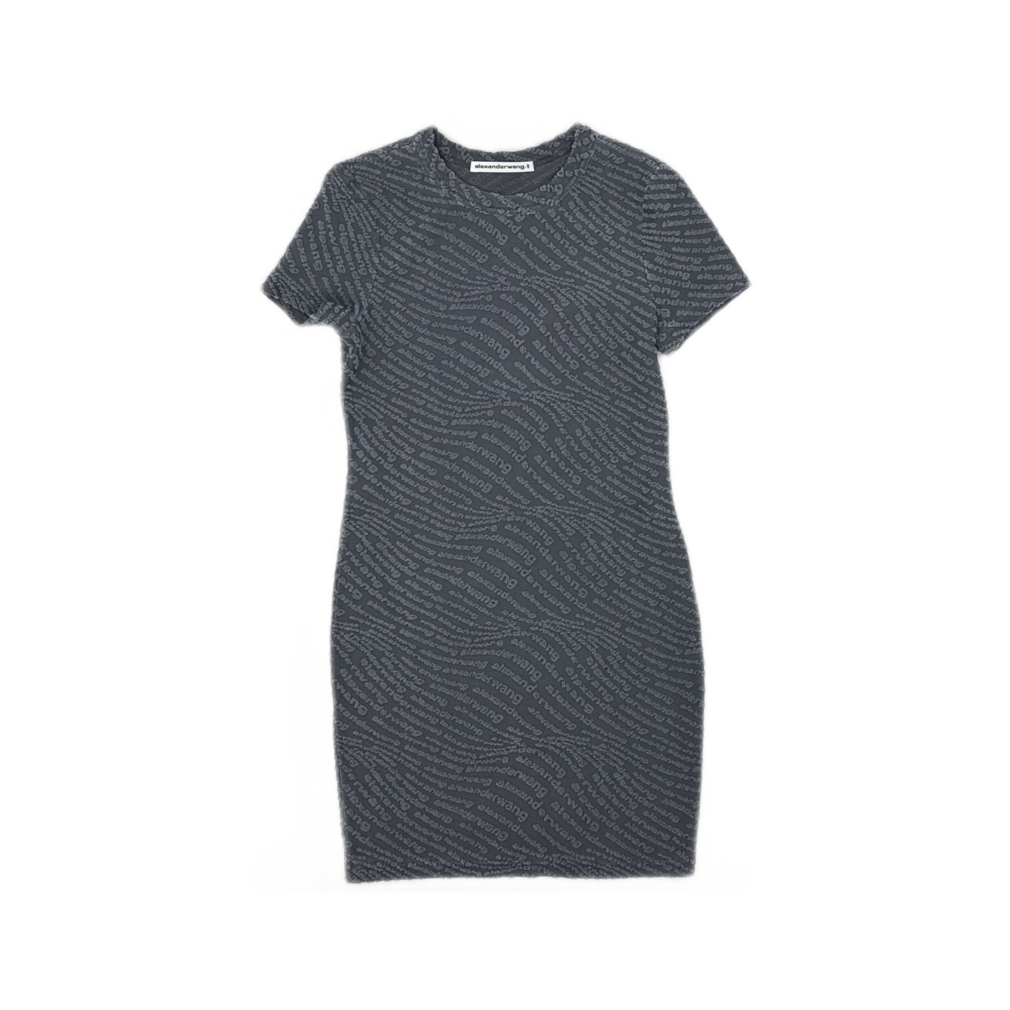 Alexander Wang Alexander Wang Logo Pattern Mini Dress XS Size XS / US 0-2 / IT 36-38 - 1 Thumbnail