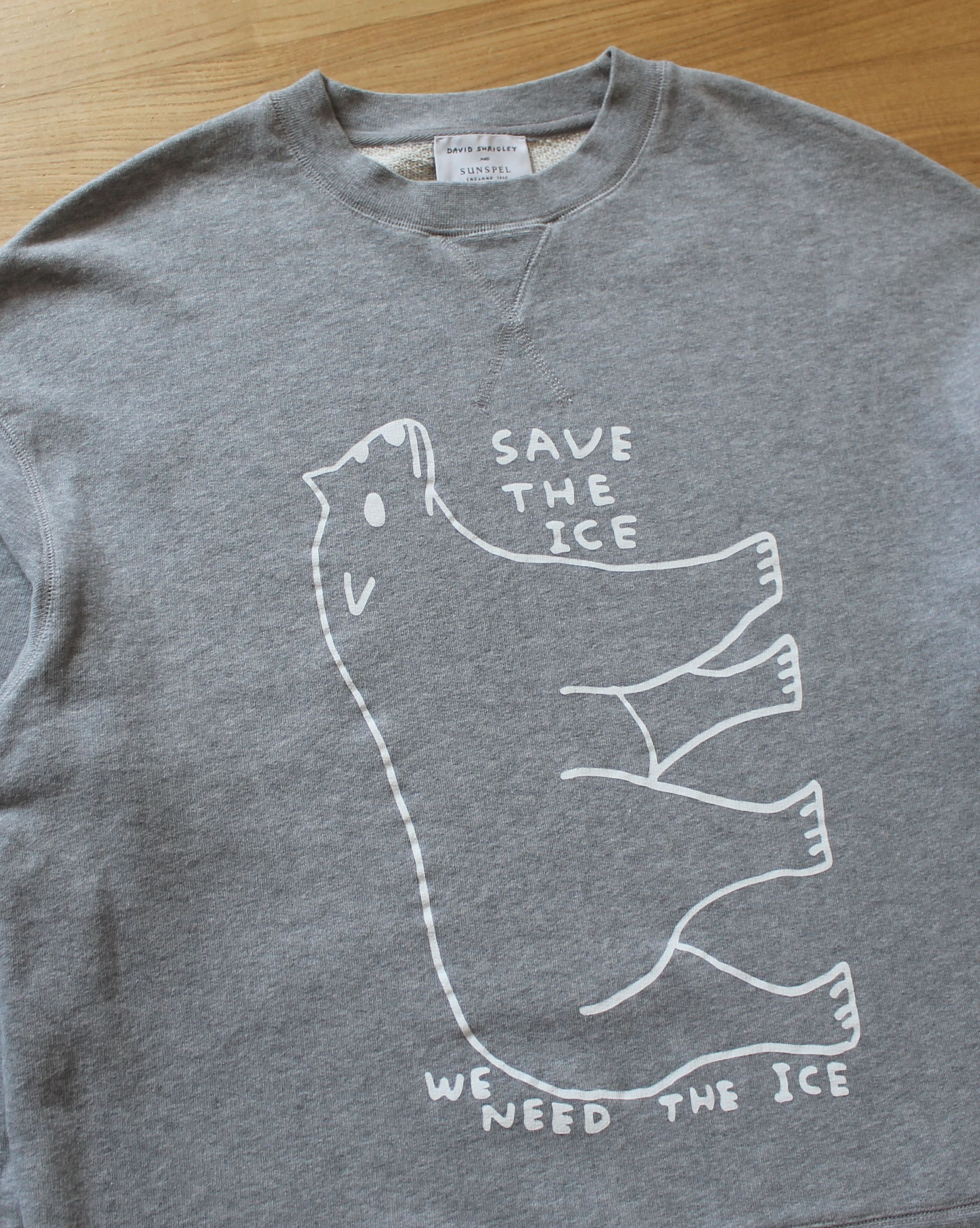 Sunspel David Shrigley x Sunspel Bear Sweatshirt Size XS / US 0-2 / IT 36-38 - 5 Thumbnail