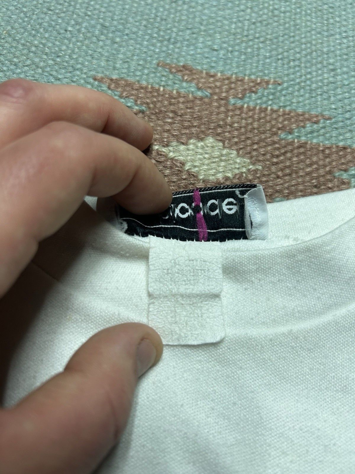 Vintage Vtg t shirt pullover embroidered flower cute women’s large Size L / US 10 / IT 46 - 5 Thumbnail