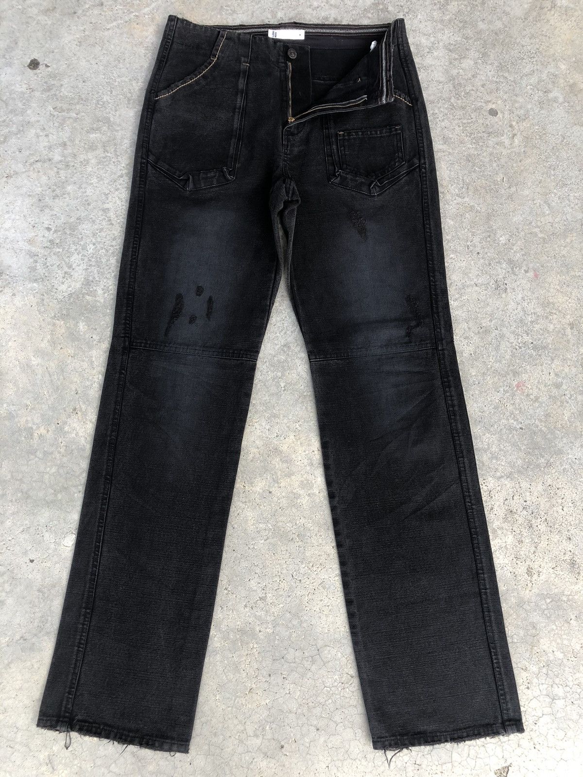 Japanese Brand Japanese Global Work Distressed Baker Pant Size US 31 - 1 Thumbnail