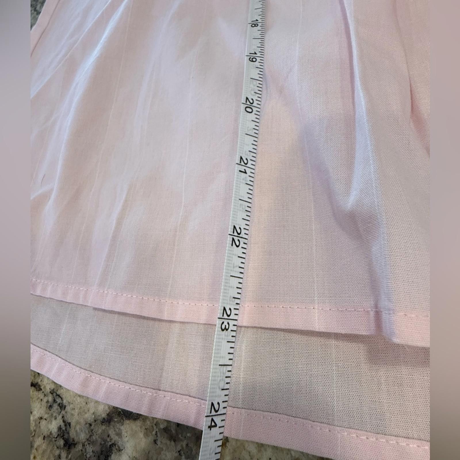 Other Court & Rowe pink sleeveless button up shirt SZ XXS Size XXS / US 00 / IT 34 - 9 Thumbnail