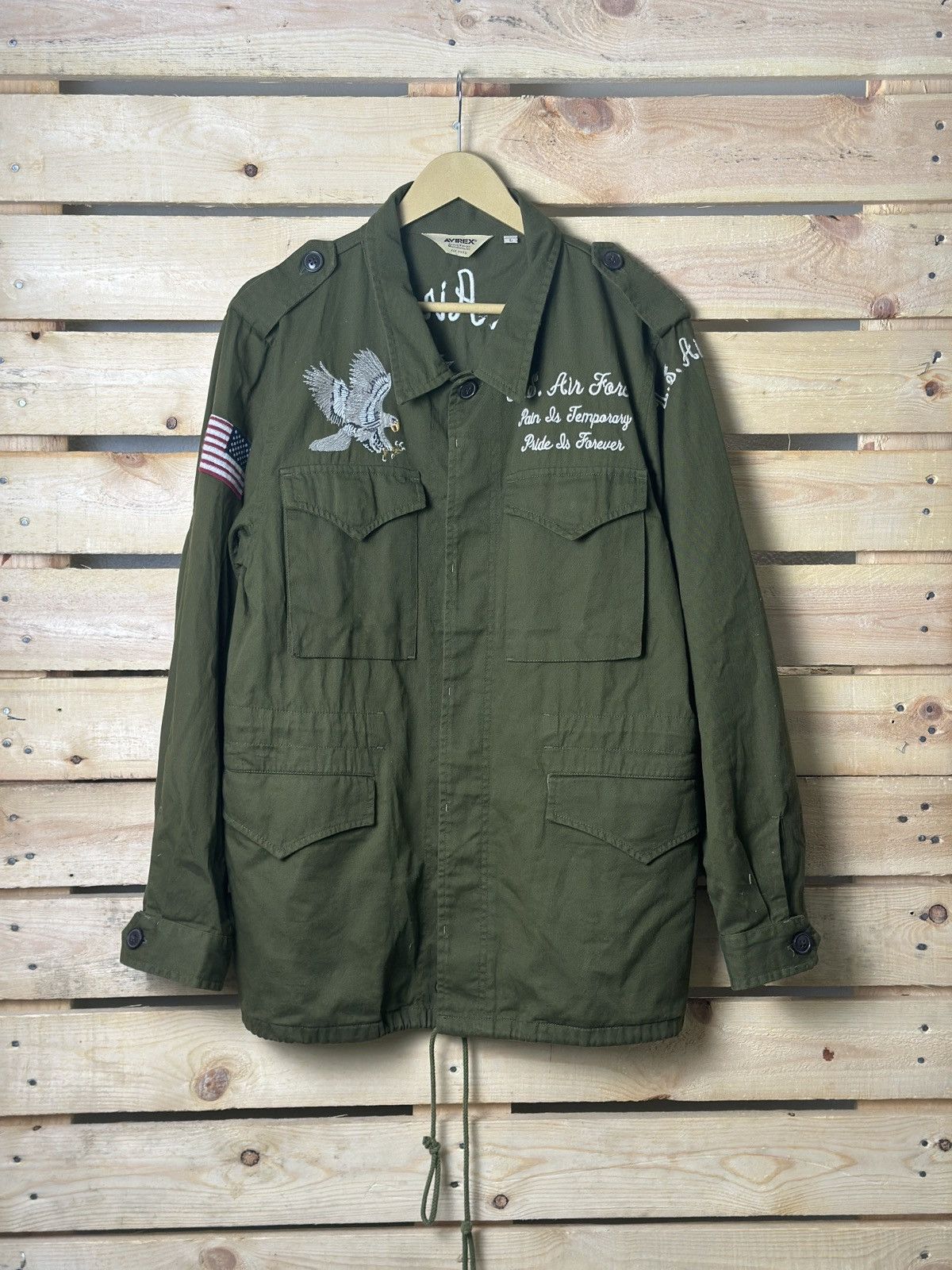 Avirex × Vintage Avirex Us Air Force Parka Jacket Size US L / EU 52-54 / 3 - 1 Thumbnail