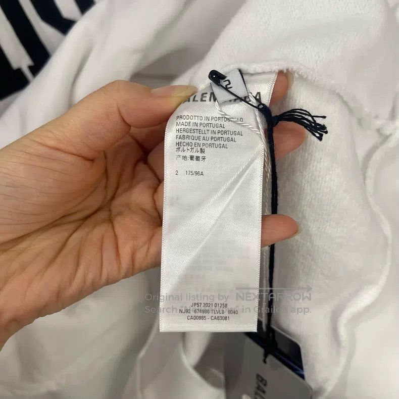 Balenciaga Balenciaga City Series Logo Embroidered Hooded Sweatshirt Size US M / EU 48-50 / 2 - 4 Thumbnail