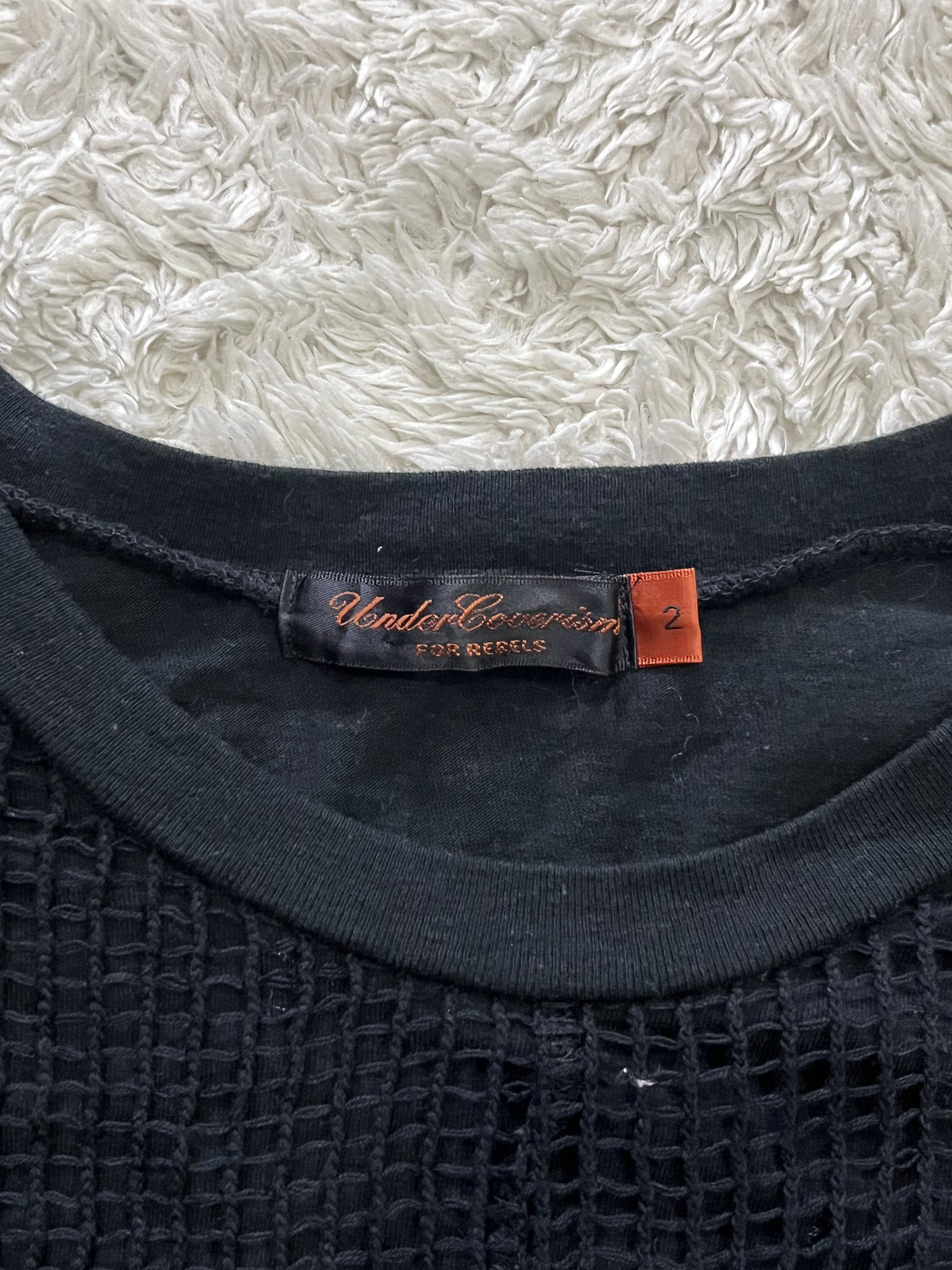 Undercover AW06 - 07 undercover mesh double layered shirt Size US M / EU 48-50 / 2 - 6 Thumbnail