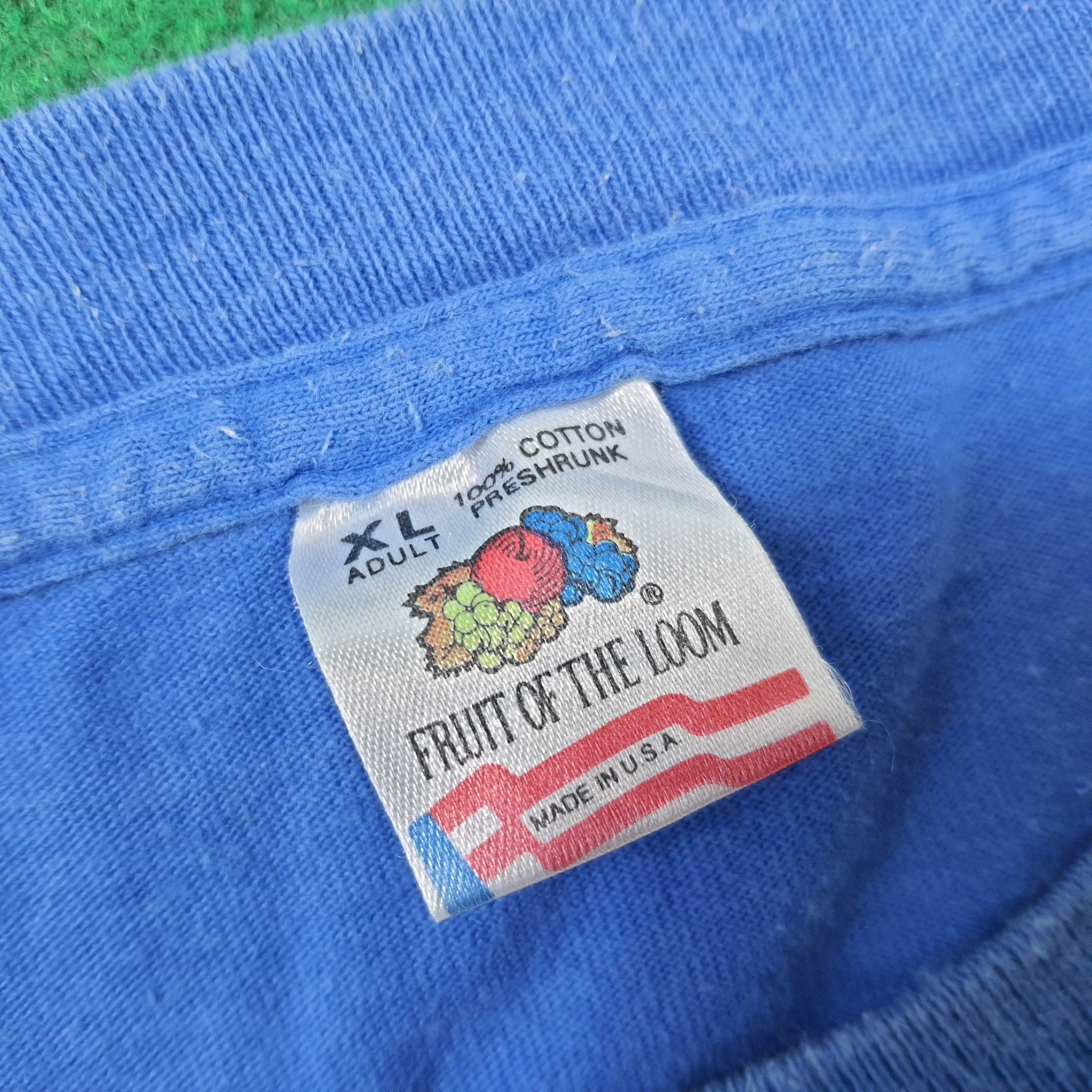 Fruit Of The Loom Vintage Western University Basketball Single Stitch C285N65 Size US XL / EU 56 / 4 - 7 Thumbnail