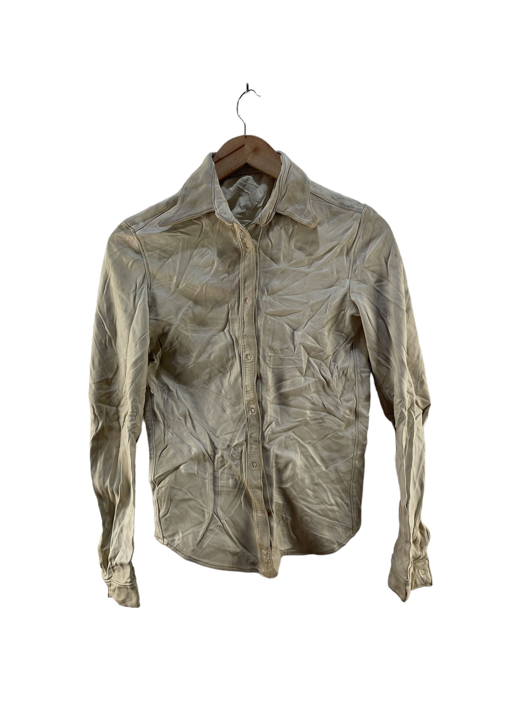 Giorgio Brato Giorgio Brato Vera Pelle Leather Jacket Size US S / EU 44-46 / 1 - 1 Thumbnail