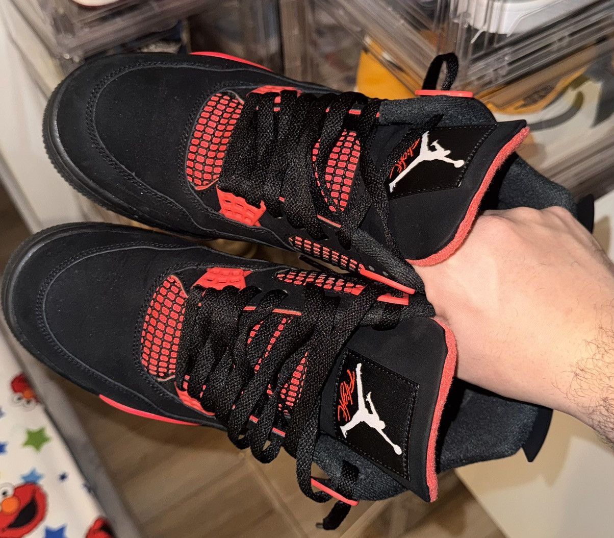 Jordan Brand Jordan 4 red thunder Size US 10 / EU 43 - 4 Thumbnail
