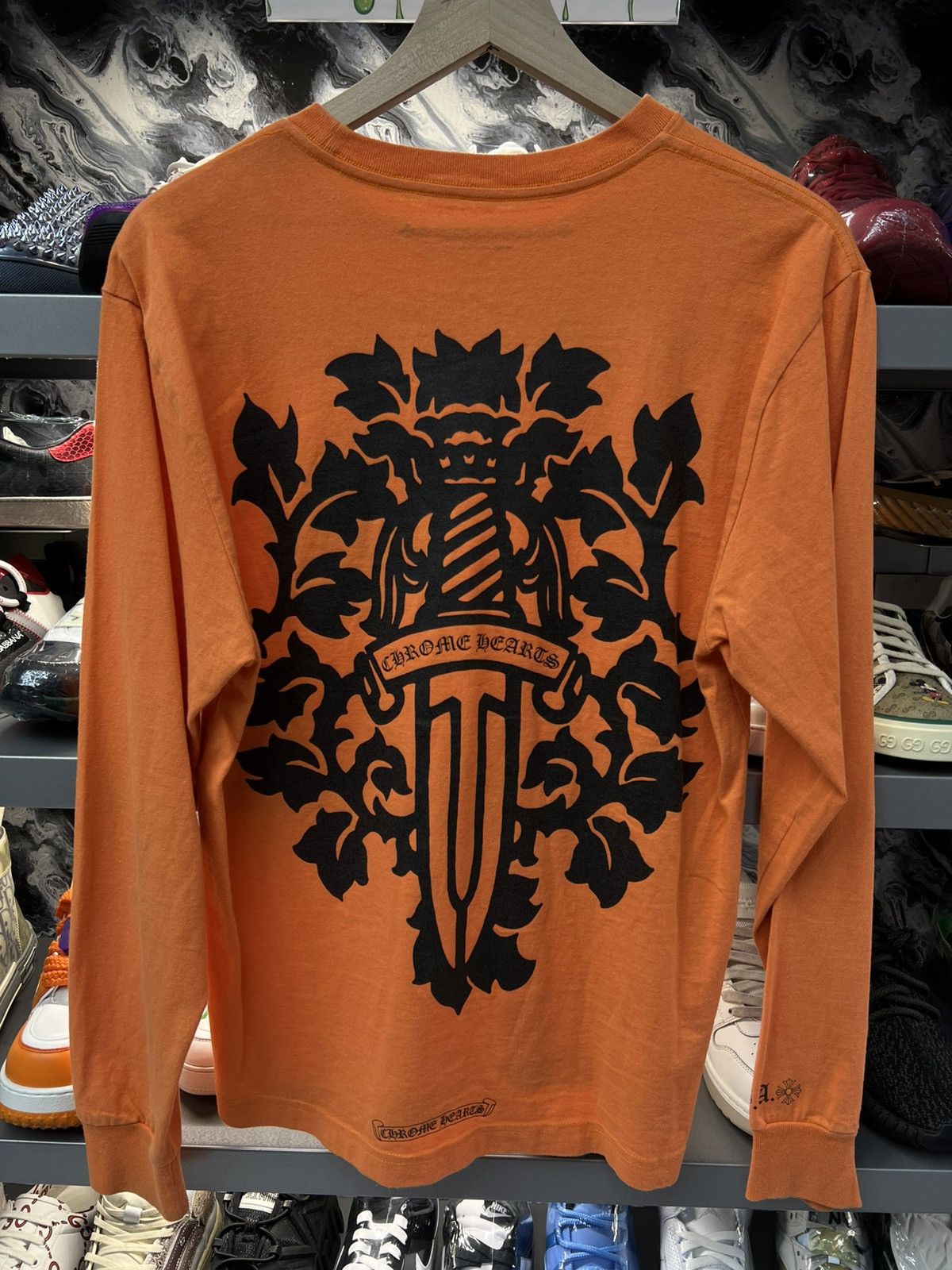 Chrome Hearts Chrome Hearts Vine Dagger Long Sleeve Size US M / EU 48-50 / 2 - 2 Thumbnail
