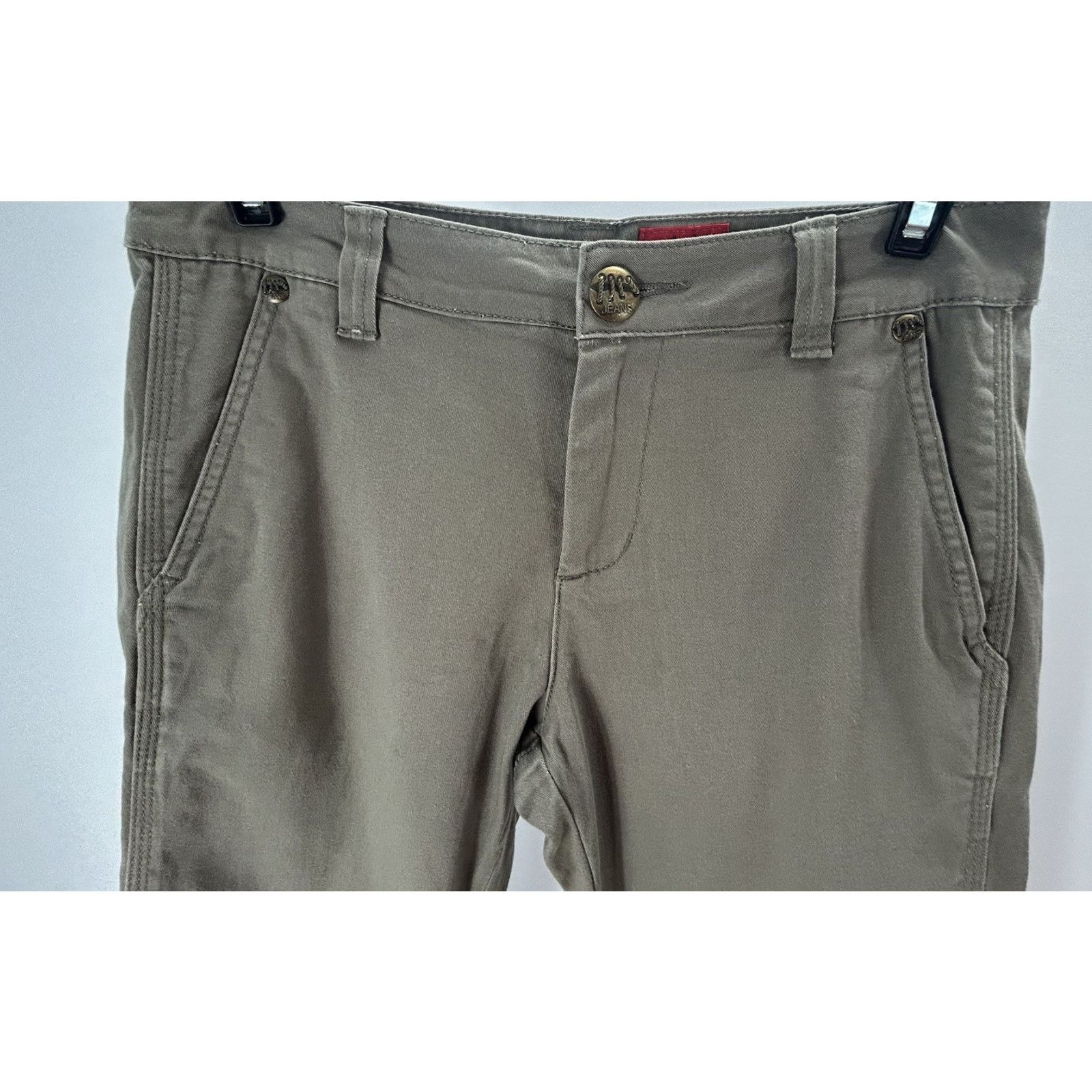 Other V CHRISTINA Sage Green Jeans Stretch Sage Green 2 EUC. Size 26" / US 2 / IT 38 - 8 Thumbnail