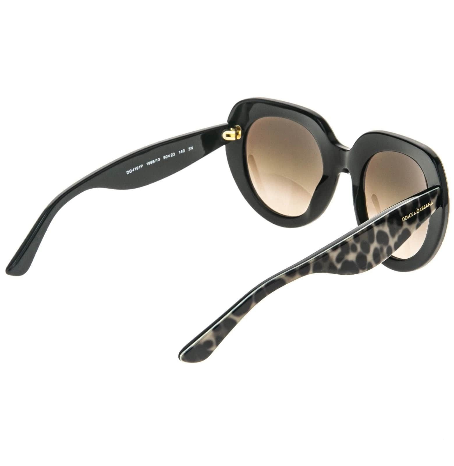 Dolce & Gabbana Dolce & Gabbana DG4191P 4191 Leopard Brown Sunglasses Size ONE SIZE - 6 Thumbnail