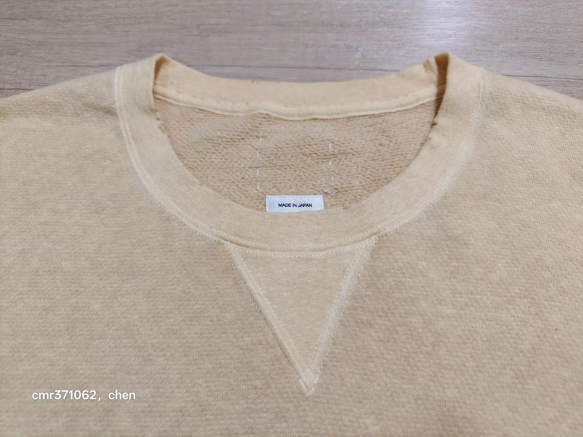 Visvim VISVIM 21AW JUMBO SWEAT 3/4 UNEVEN DYE mustard size 2 Size US M / EU 48-50 / 2 - 2 Thumbnail