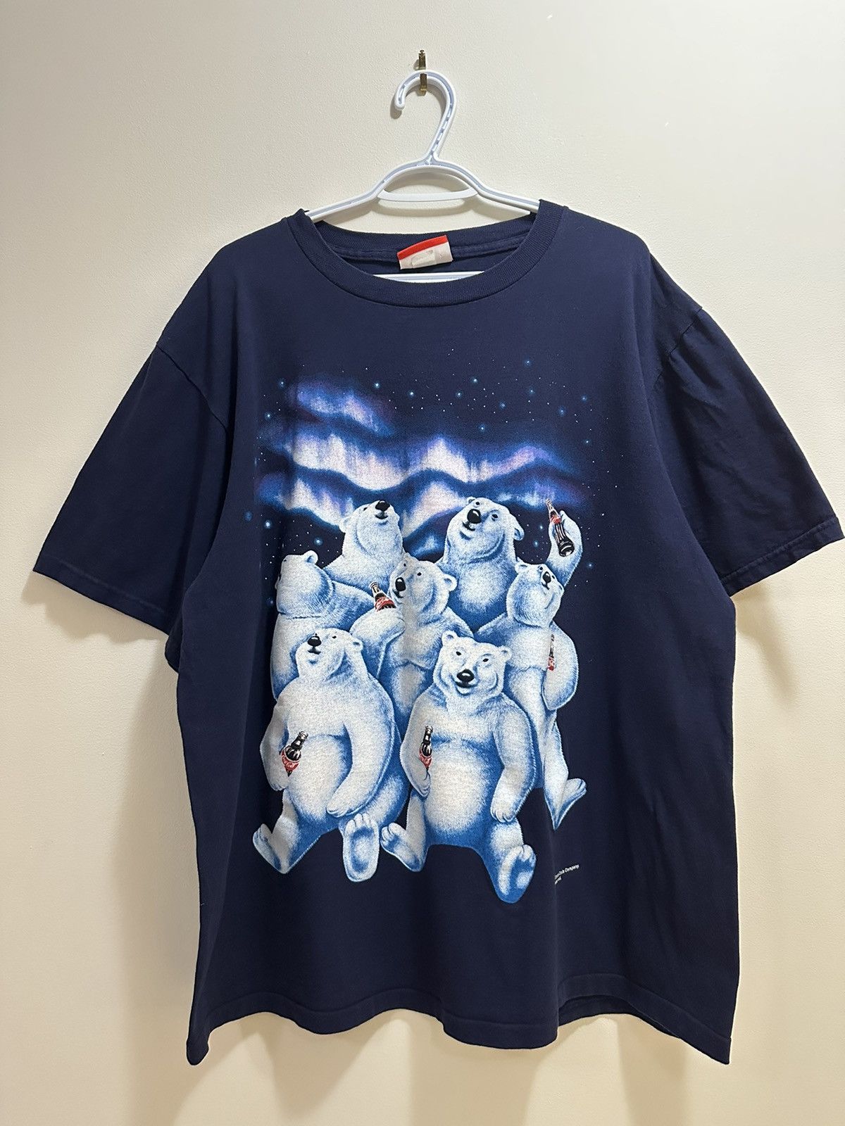 Coca Cola × Vintage Coca-cola Polar Bears Coke Shirt XL 1994 Vintage Size US XL / EU 56 / 4 - 3 Thumbnail