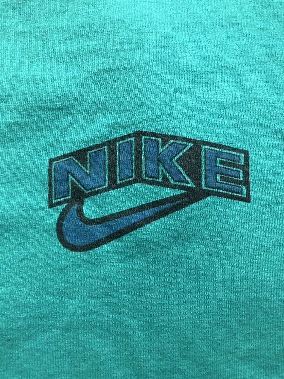 Nike × Vintage Rare 1 of 1 Vintage 90’s Nike Bootleg Single Stitch T Shirt Size US XL / EU 56 / 4 - 2 Thumbnail