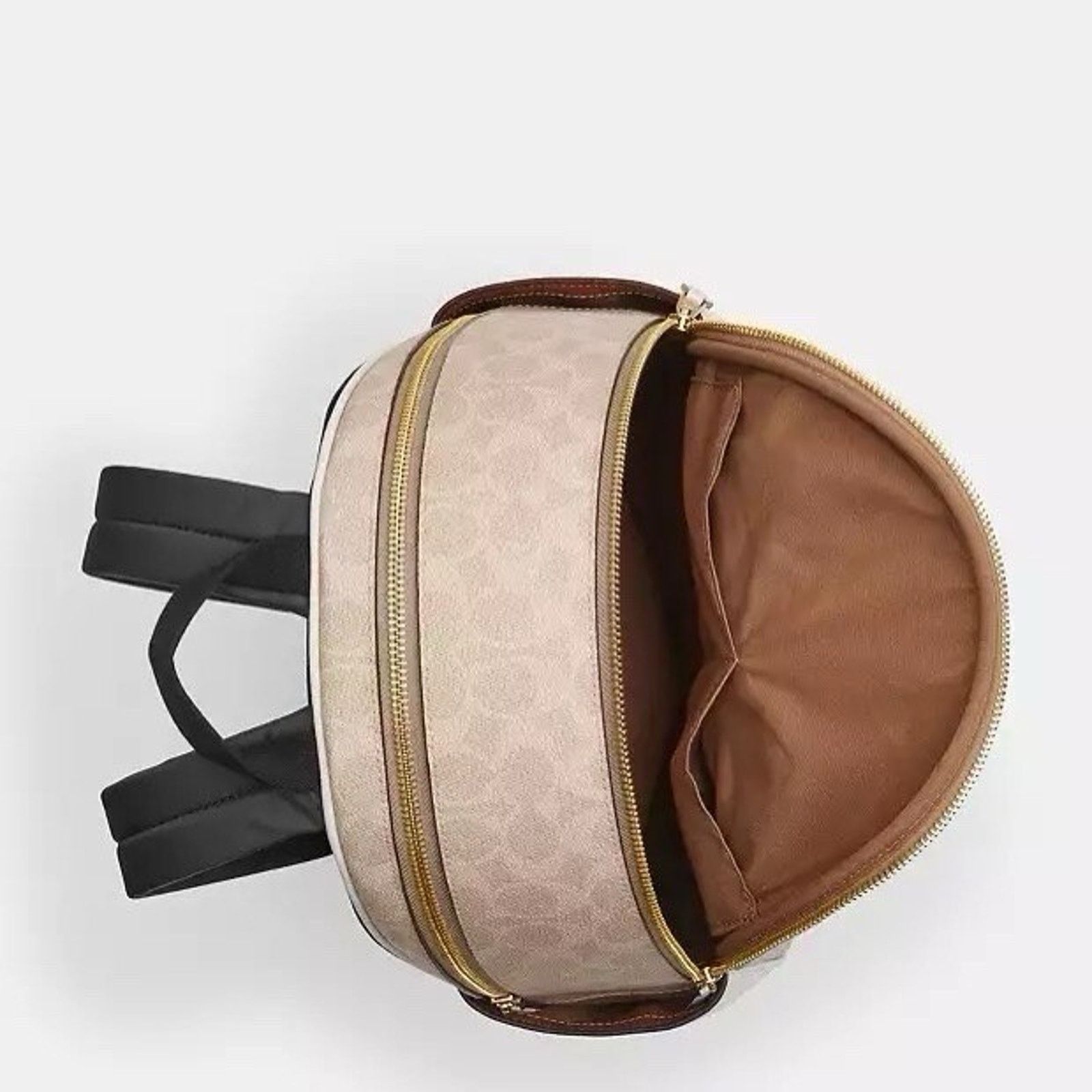 Coach NWT Coach Court Backpack CZ176 Gold/Sand/Chalk Size ONE SIZE - 5 Thumbnail
