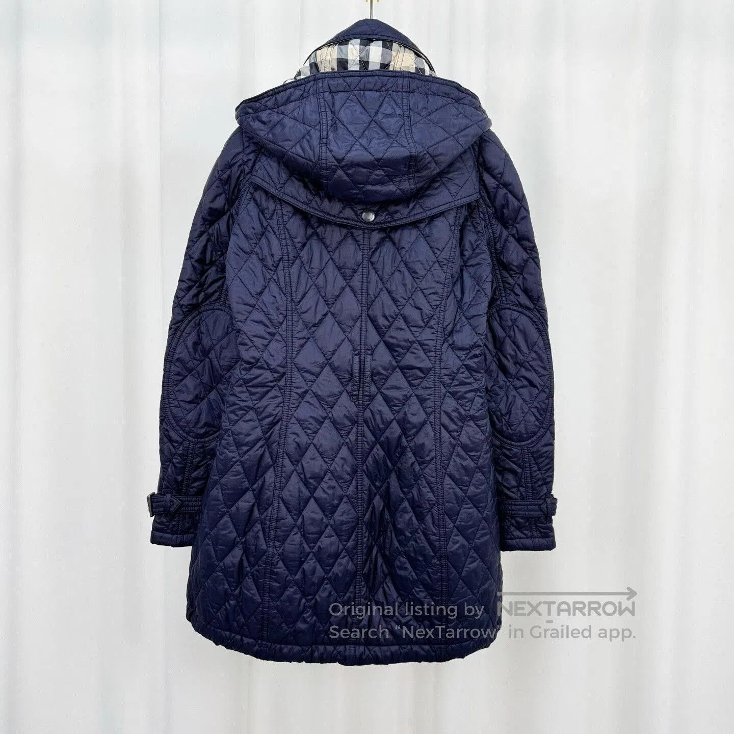 Burberry Burberry Check Quilted Cotton Coat. Size S / US 4 / IT 40 - 2 Thumbnail