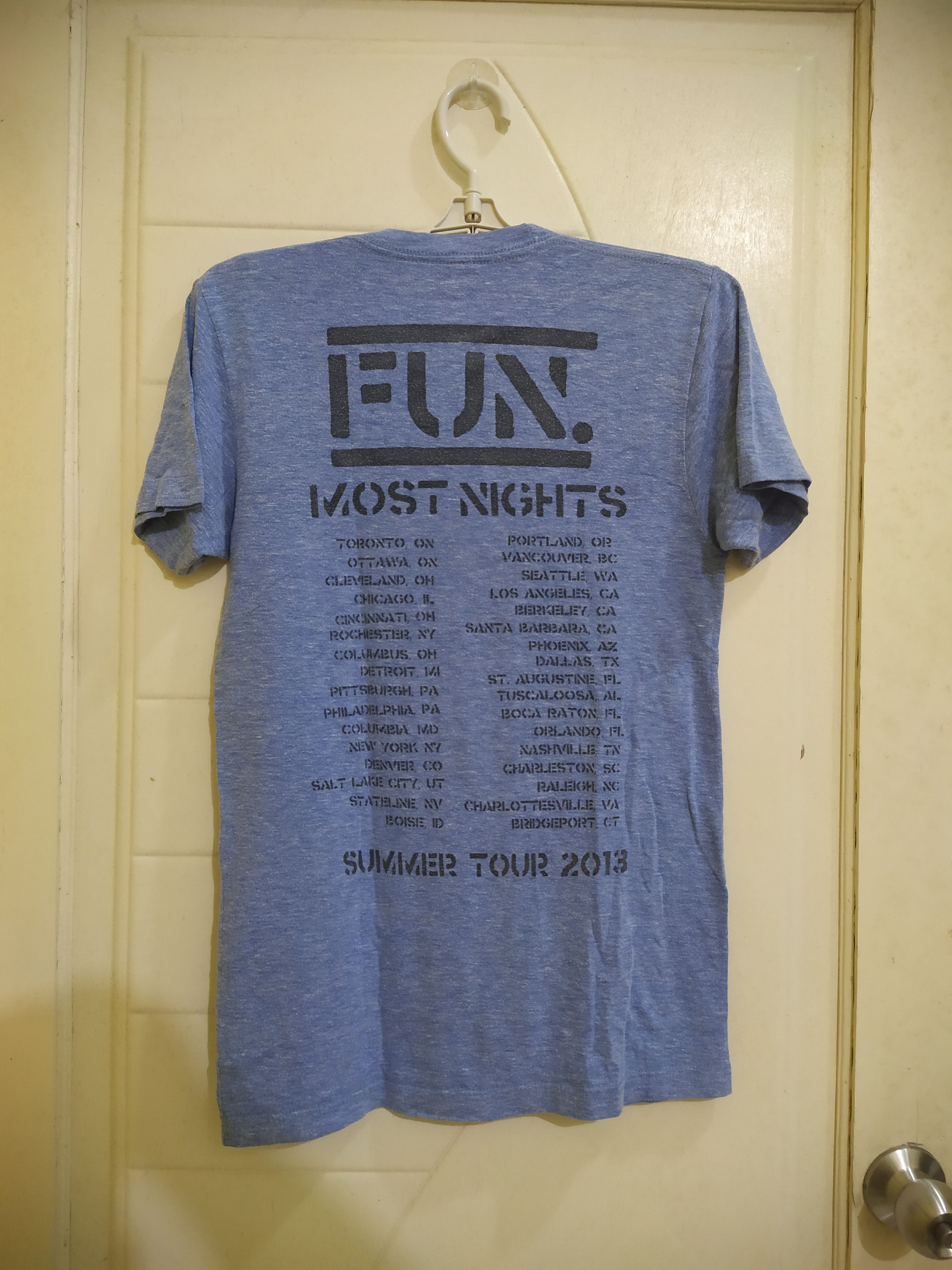 Band Tees Fun. Grunge Band tour Most Nights Size US S / EU 44-46 / 1 - 2 Thumbnail