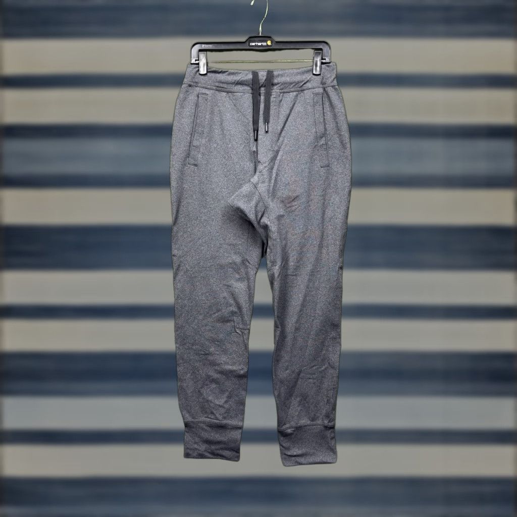 Lululemon Lululemon Intent Jogger Sweatpants Mens M Gray Tapered Regular Waist 30in Zip Pocket Pockets Moisture Wicking Athletic Fit Luon Stretch M5569S Size US 31 - 1 Thumbnail