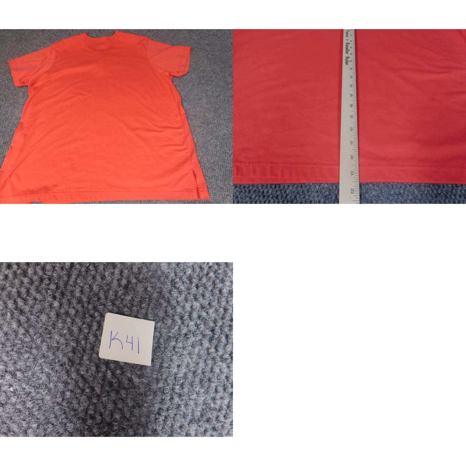 Vintage CST Womens Blouse 3X Pink Henley Button Pullover Short Sleeve Casual Cotton Polyester Down - Plus Size Women Blouse Size XXL / US 16-18 / IT 52-54 - 9 Thumbnail