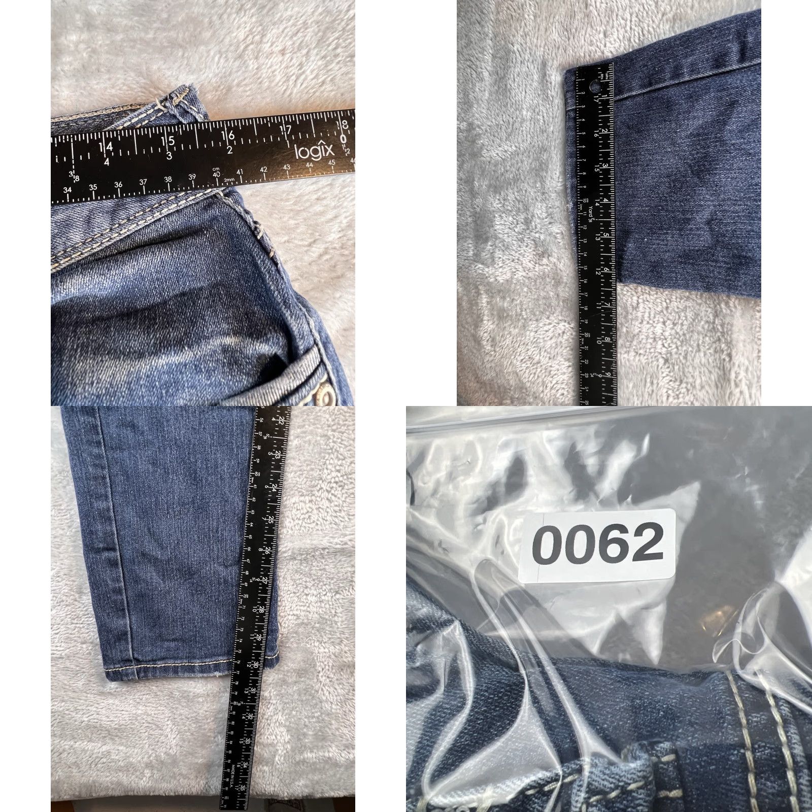 Vintage **Ariya Jeans Women's Curvy Low Rise 11/12 Regular Fit Blue Denim Jeans** User: **Ariya Jeans Women's Curvy Low Rise Blue Denim 11/12 Regular Fit** Size 32" / US 10 / IT 46 - 8 Thumbnail