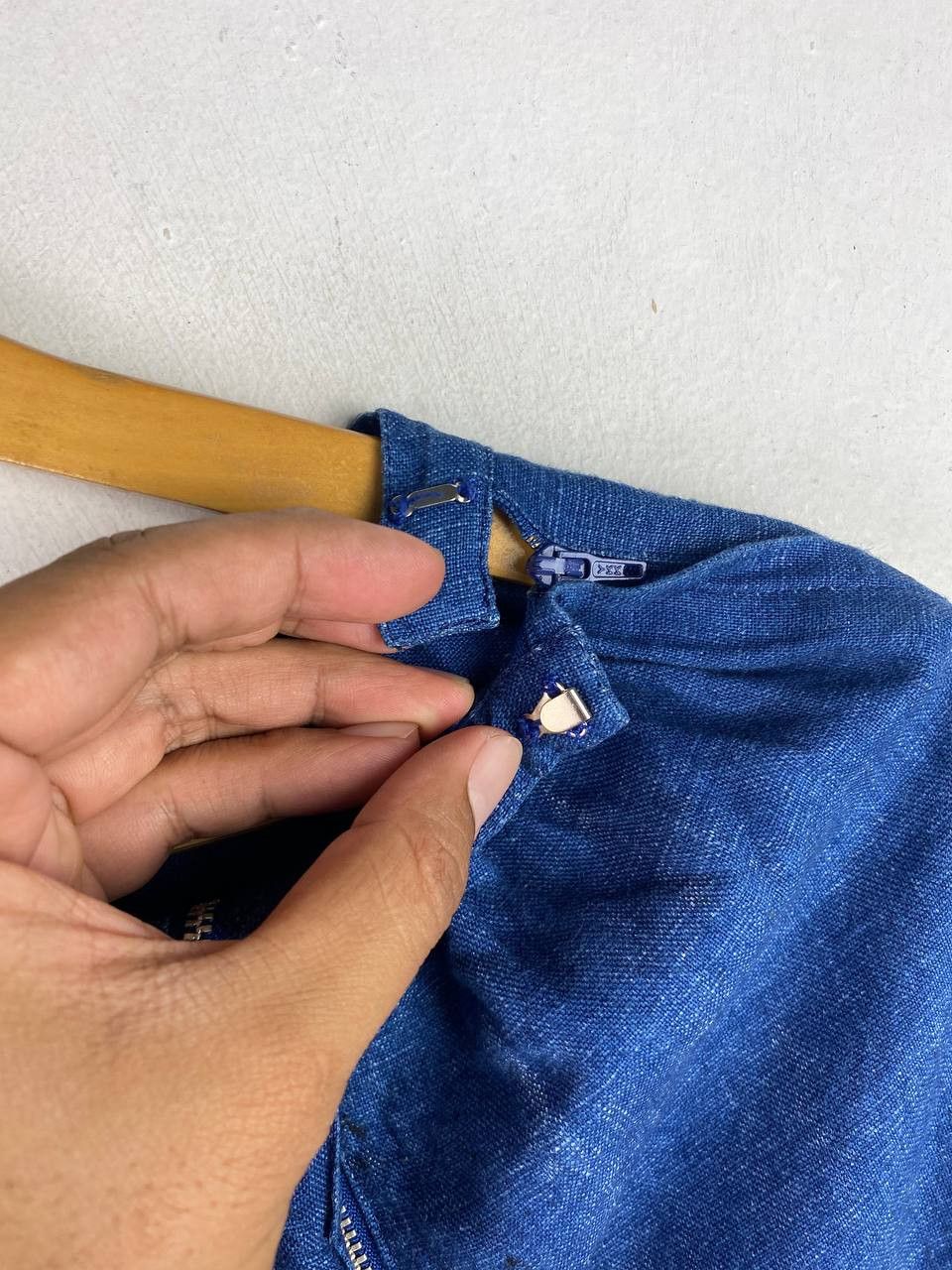 Comme des Garcons × If Six Was Nine vintage comme des garcons ad1989 denim short dress Size S / US 4 / IT 40 - 4 Thumbnail