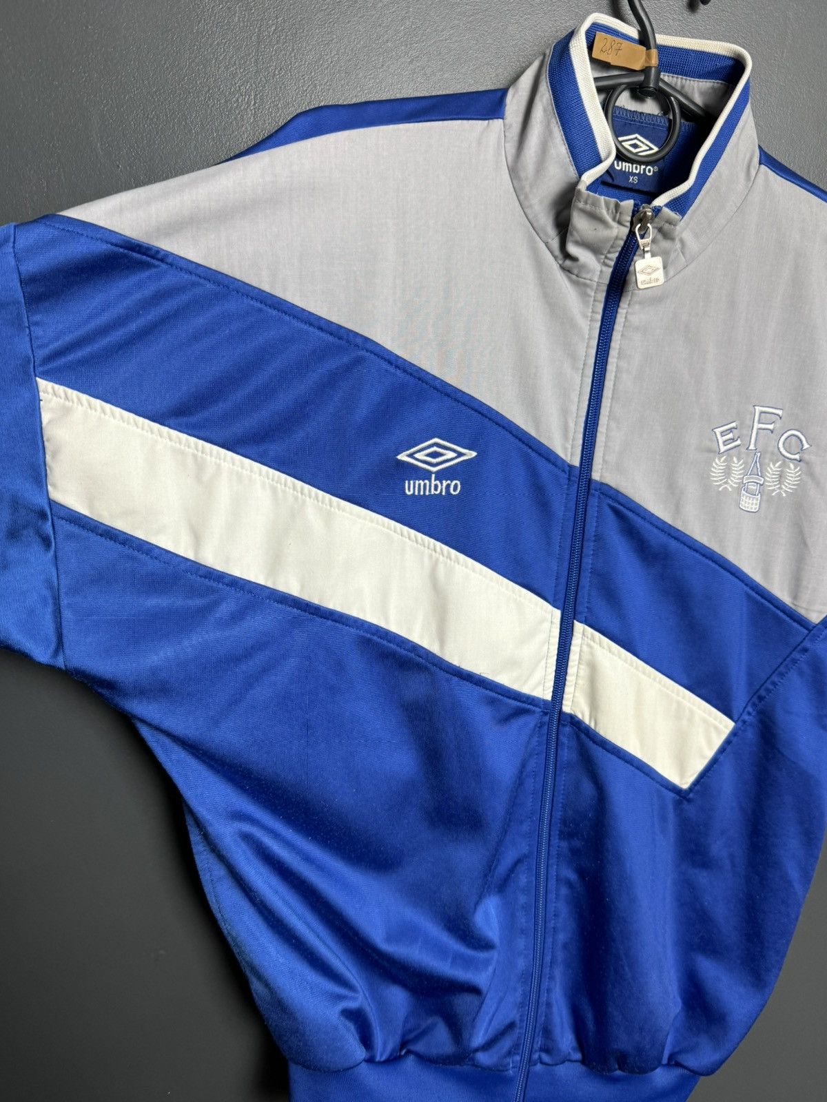 Umbro Everton Training Football Sweatshirt Jacket Size US XS / EU 42 / 0 - 4 Thumbnail