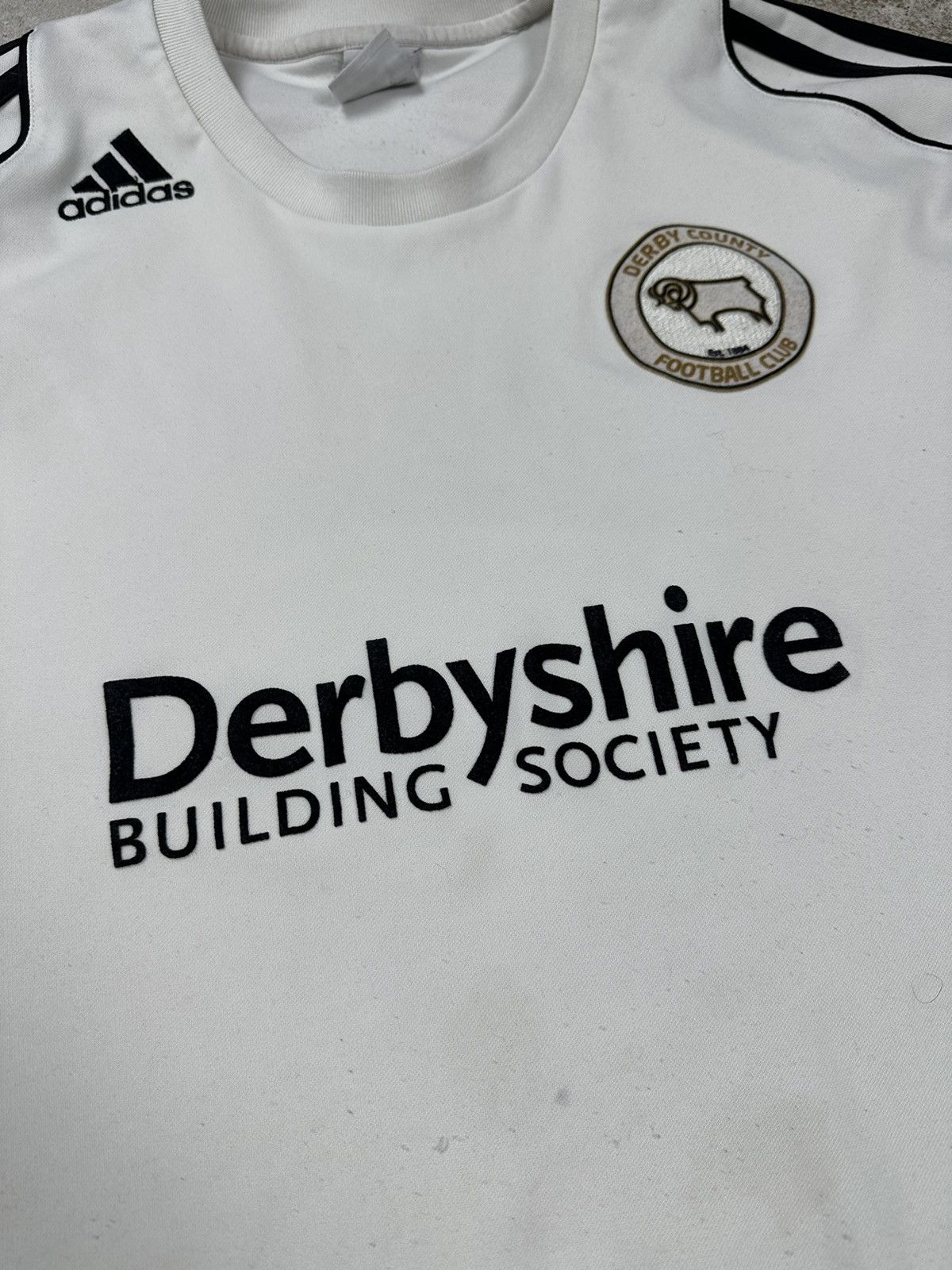 Adidas × Vintage Adidas x Derby County 2007/2008 Home Jersey blokecore Y2K Size US XL / EU 56 / 4 - 8 Thumbnail