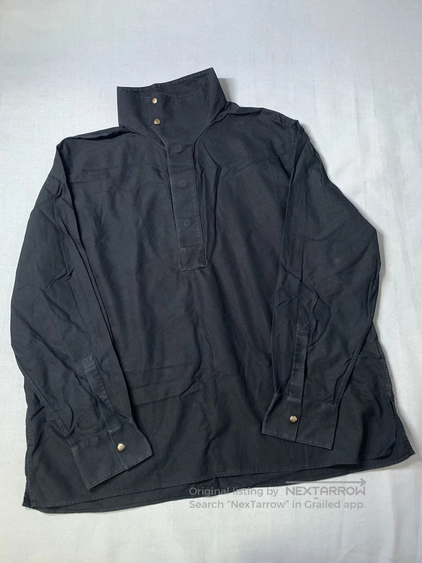 Givenchy Givenchy Black Label Button Turtleneck Shirt. Size US M / EU 48-50 / 2 - 2 Thumbnail