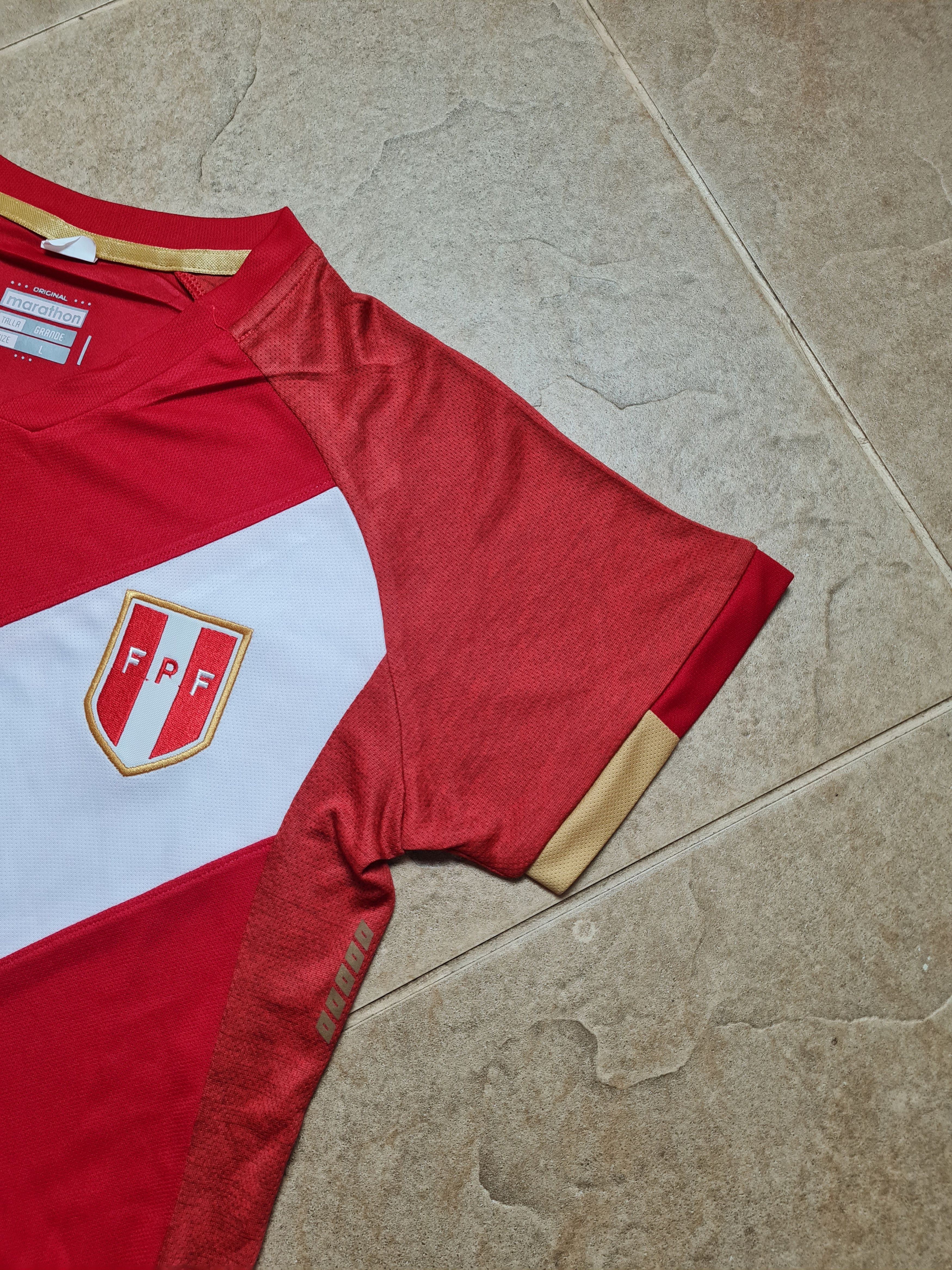 Other FOOTBALL MARATHON PERU 2020 2021 AWAY NATIONAL TEAM JERSEY Size US XS / EU 42 / 0 - 6 Thumbnail